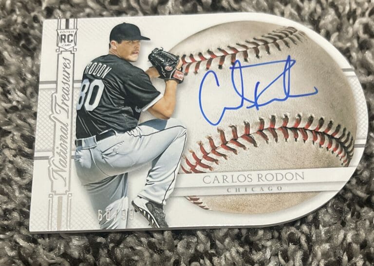 2015 CARLOS RODON PANINI NATIONAL TREASURES ROOKIE AUTO /99: MLB ALL-STAR!!
 COLLECTIBLE MEMORABILIA