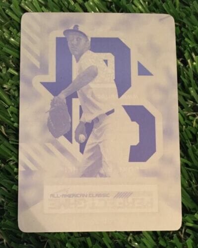 2015 Leaf Perfect Game AAC Game-Day Set DAVID HAMILTON #ED 2/2 Printing Plate
Opens in a new window or tab