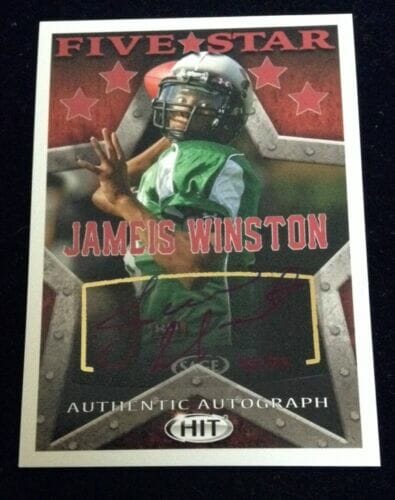 2015 Sage Hit Five Star Jameis Winston Autograph 23/25 Sp