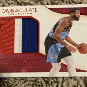 2019-20 Immaculate Collection Standout Red Andre Drummond 3 COLOR JERSEY 9/25
Opens in a new window or tab