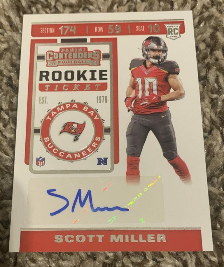 2019 PANINI CONTENDERS SCOTT SCOTTY MILLER ROOKIE RC TICKET AUTO #265 ? ?
 COLLECTIBLE MEMORABILIA