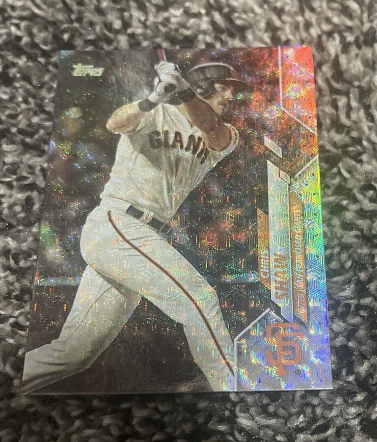2020 TOPPS CHRIS SHAW FOILFRACTOR 1/1 ONE OF ONE SAN FRANCISCO GIANTS
 COLLECTIBLE MEMORABILIA