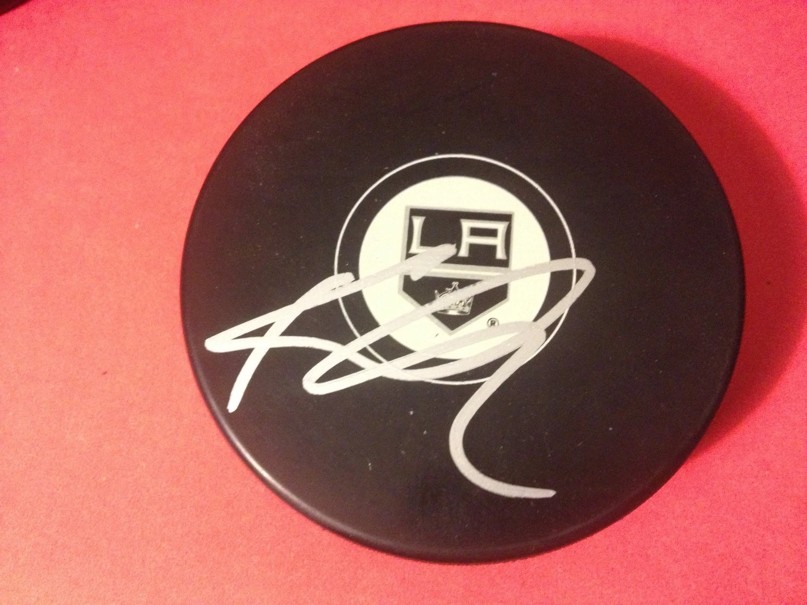 Kyle Clifford Stanley Cup Kings Signed Auto Puck Cube
