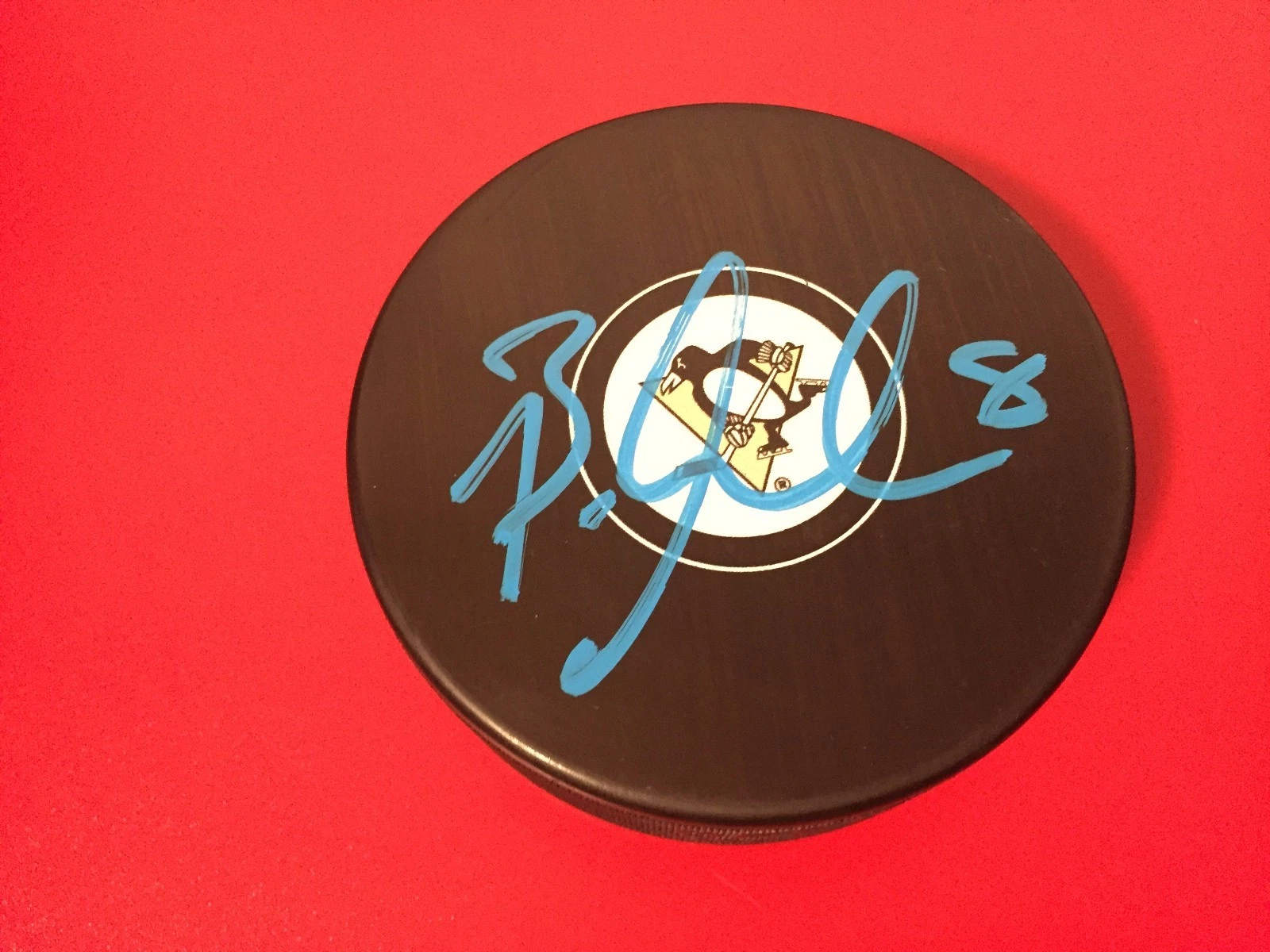 Brian Dumoulin Stanley Cup Penguins Signed Auto Puck Holder
