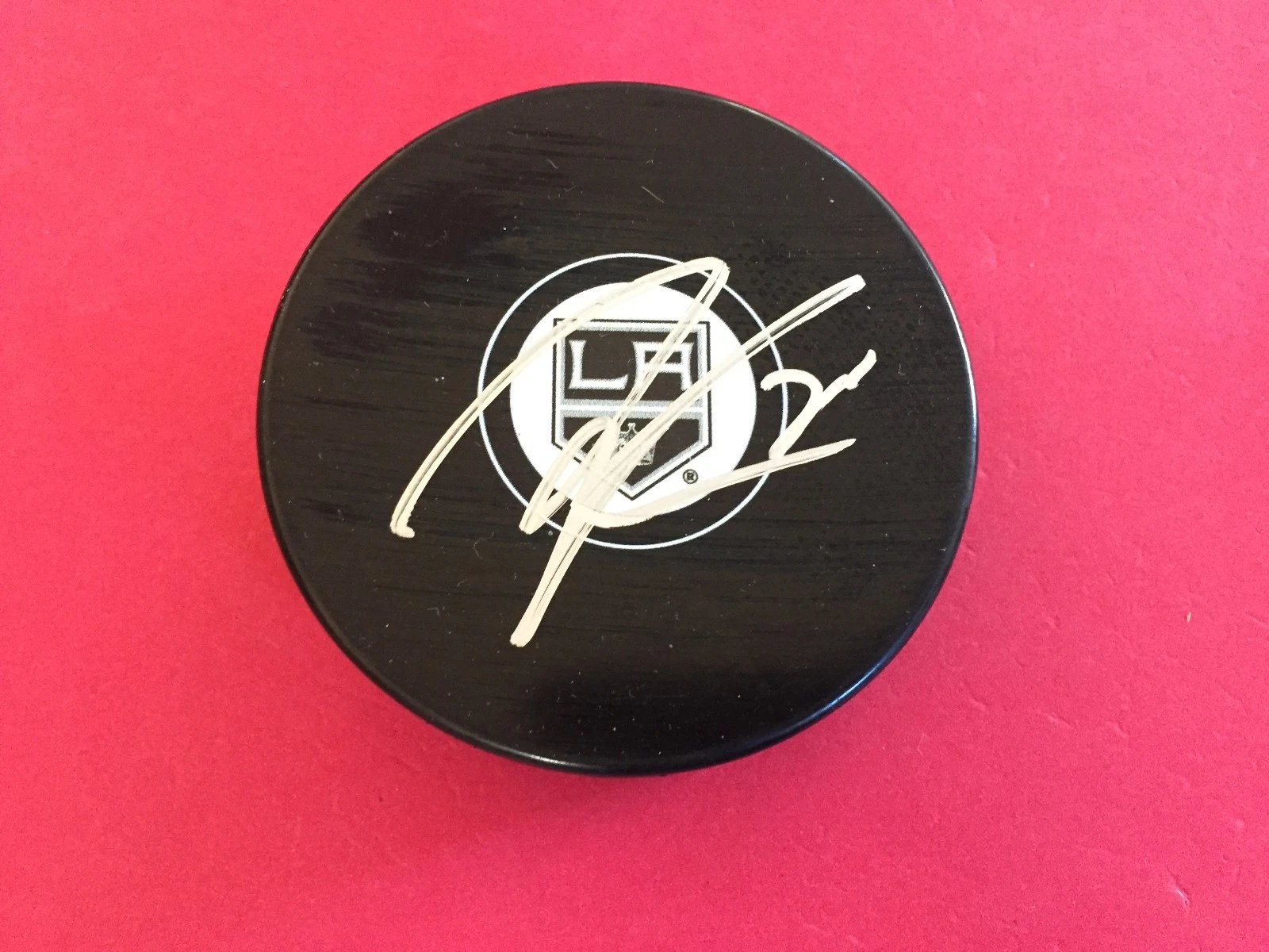 Tanner Pearson Kings Signed Auto Puck Holder

