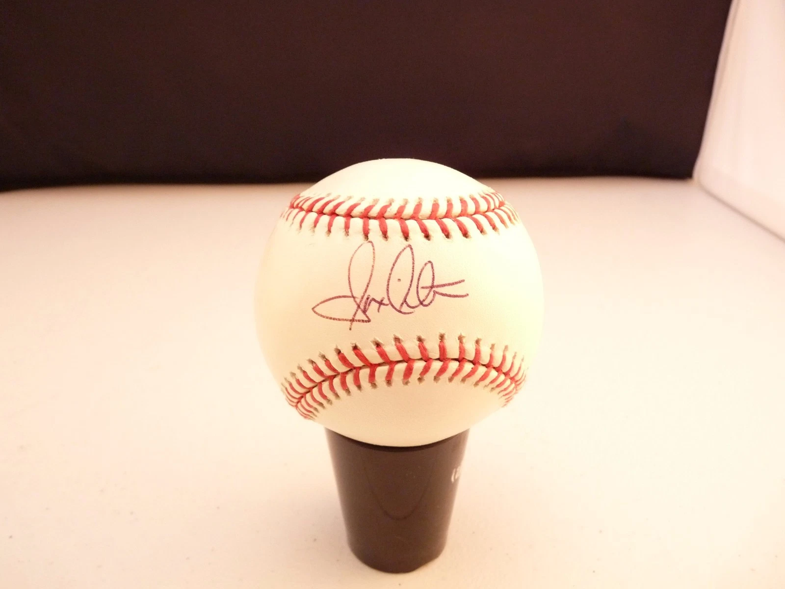 Alex Clintron D--Backs Signed Autographed OMLB Baseball Ball Guaranteed
