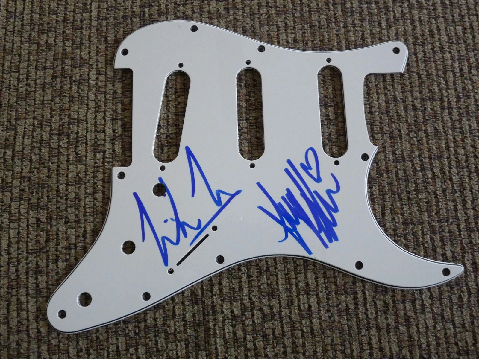 Karmin Amy & Nick Autographed Signed Guitar Pickguard Guaranteed
