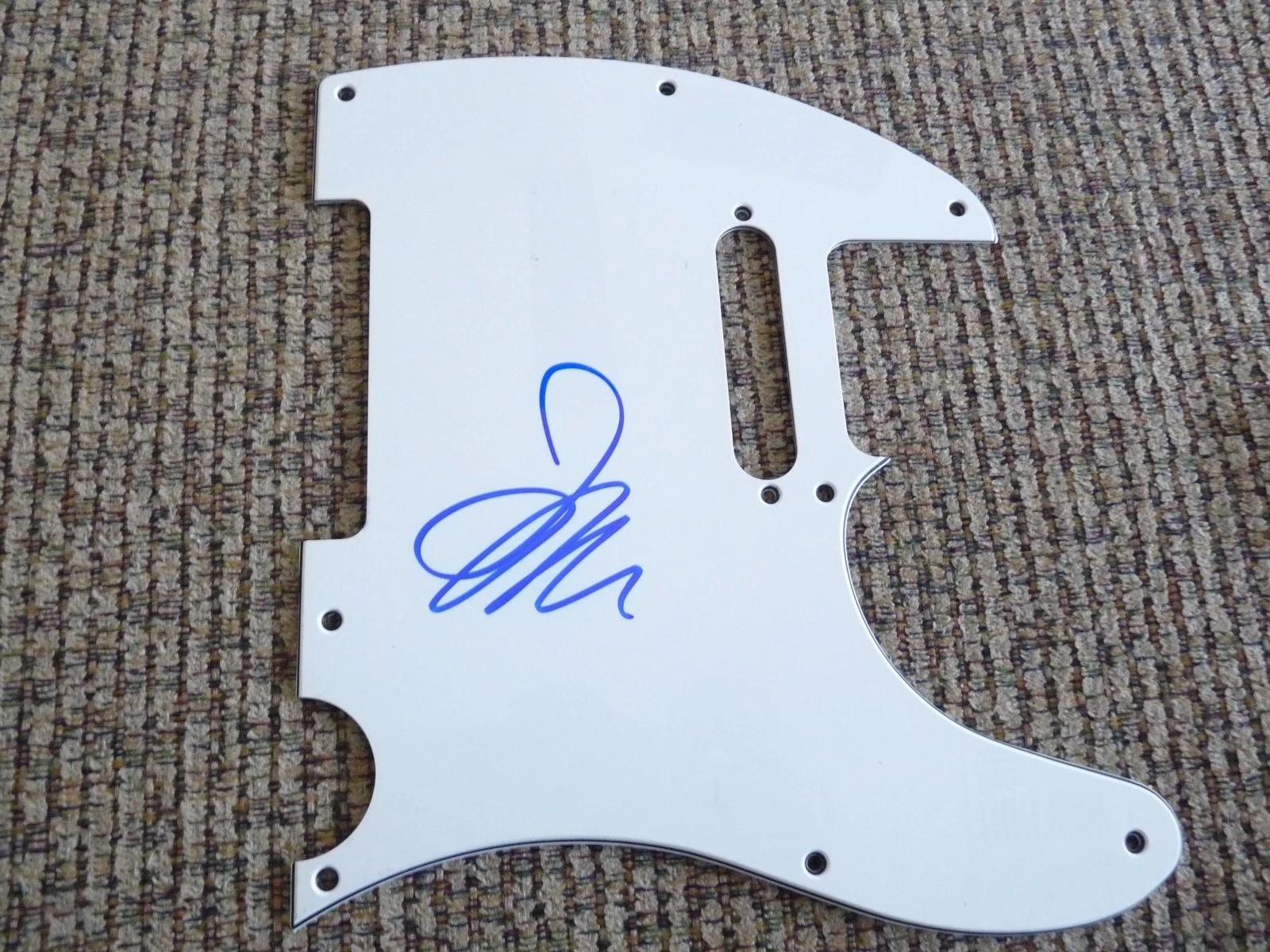 JOHN PAUL WHITE CIVIL WARS AUTOGRAPHED SIGNED GUITAR PICKGUARD GUARANTEED COLLECTIBLE MEMORABILIA