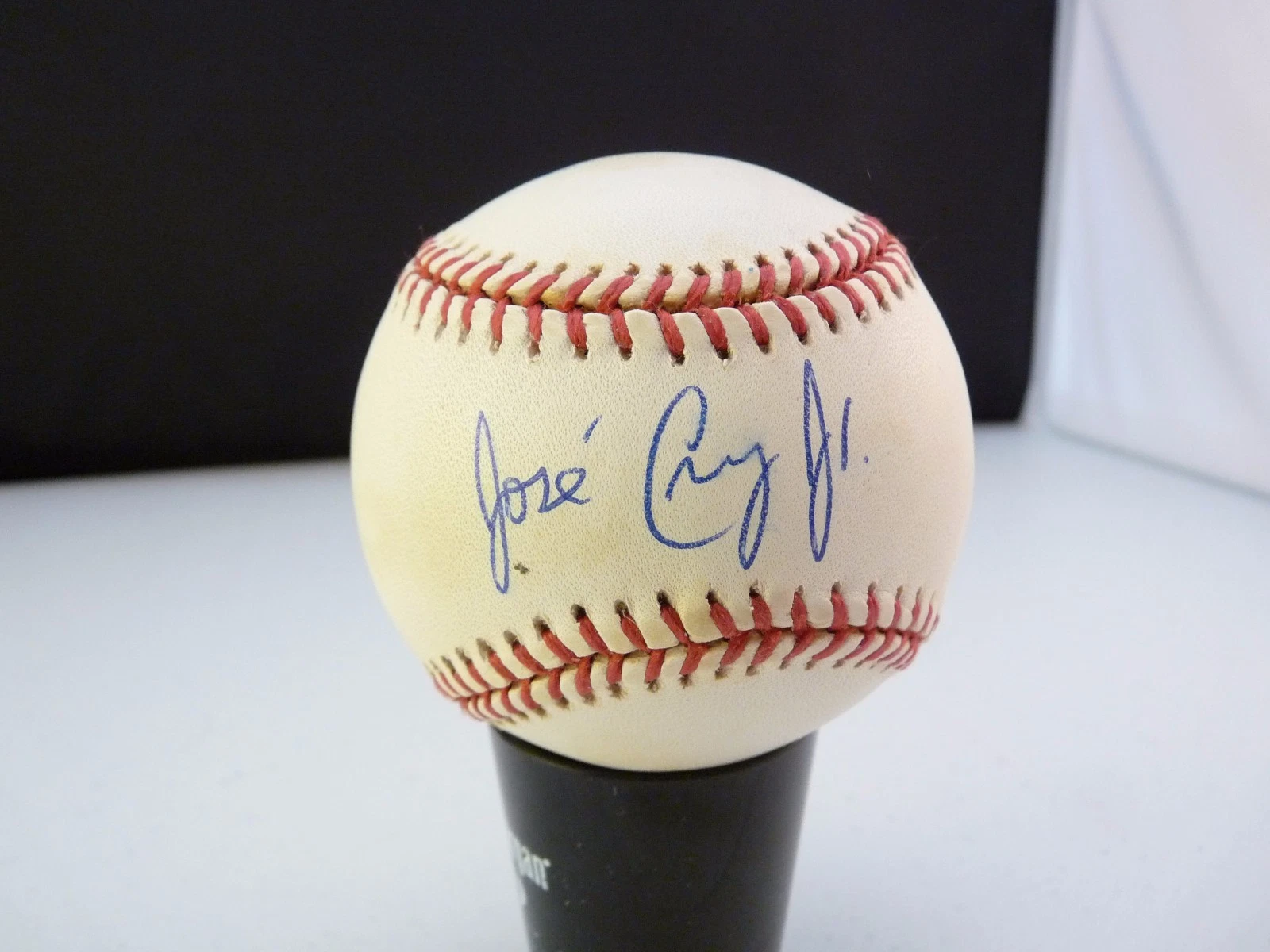 Jose Cruz JR Signature Rookies Autographed Signed Ball Baseball Guaranteed
