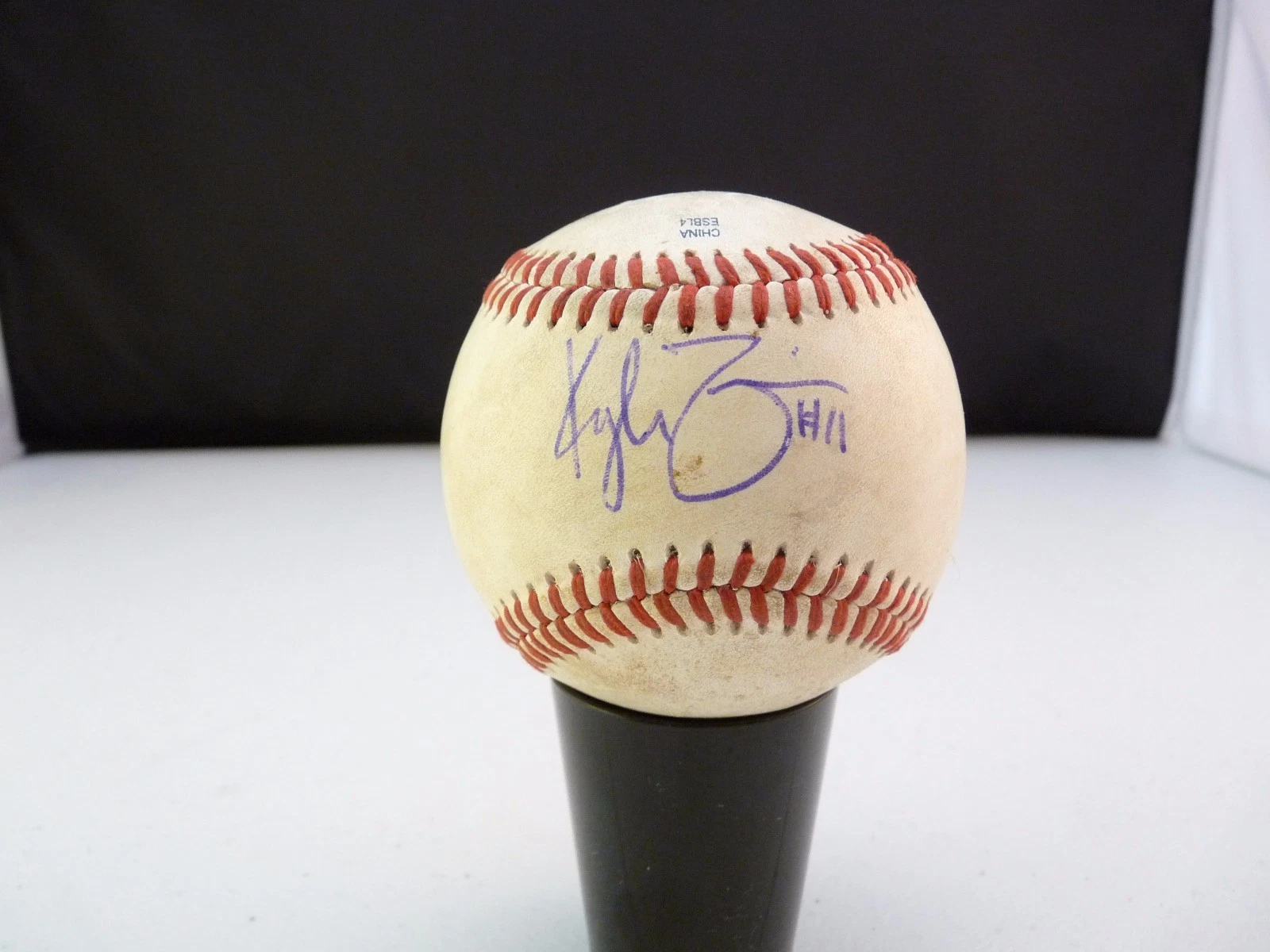 Kyle Zimmer Royals 2013 Signed Autographed Ball Baseball Guaranteed
