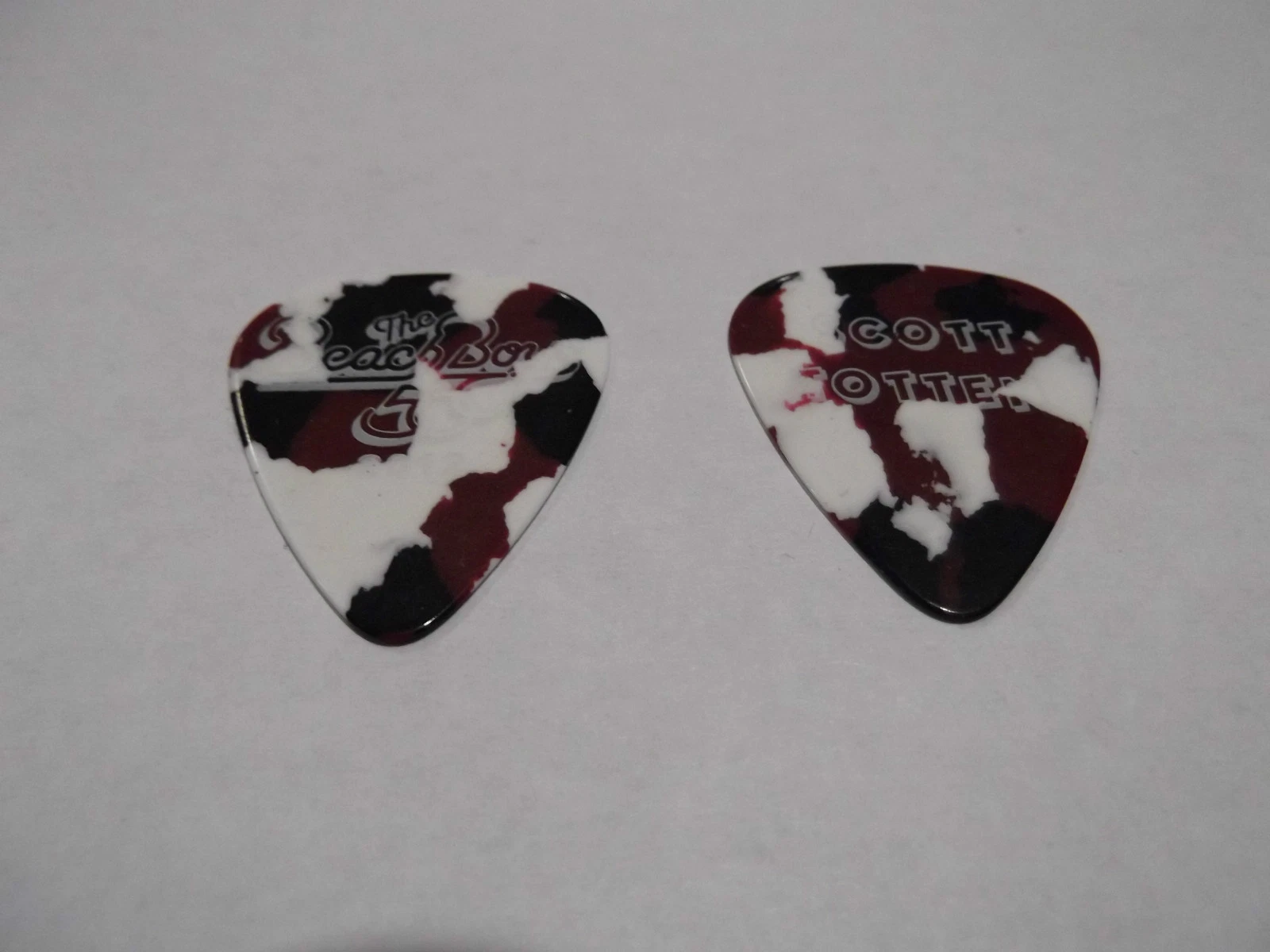 Beach Boys 50 Year Reunion 2012 Scott Totten Guitar Pick Multi-Color
