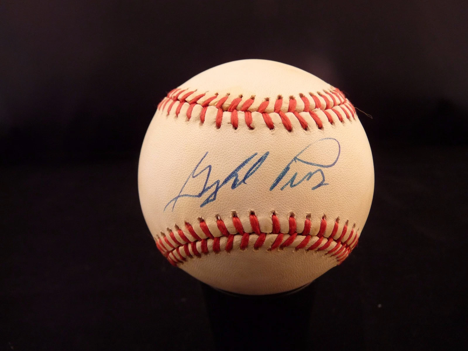 Gaylord Perry Vintage Signed Autographed HOF OAL Brown Baseball Guaranteed
