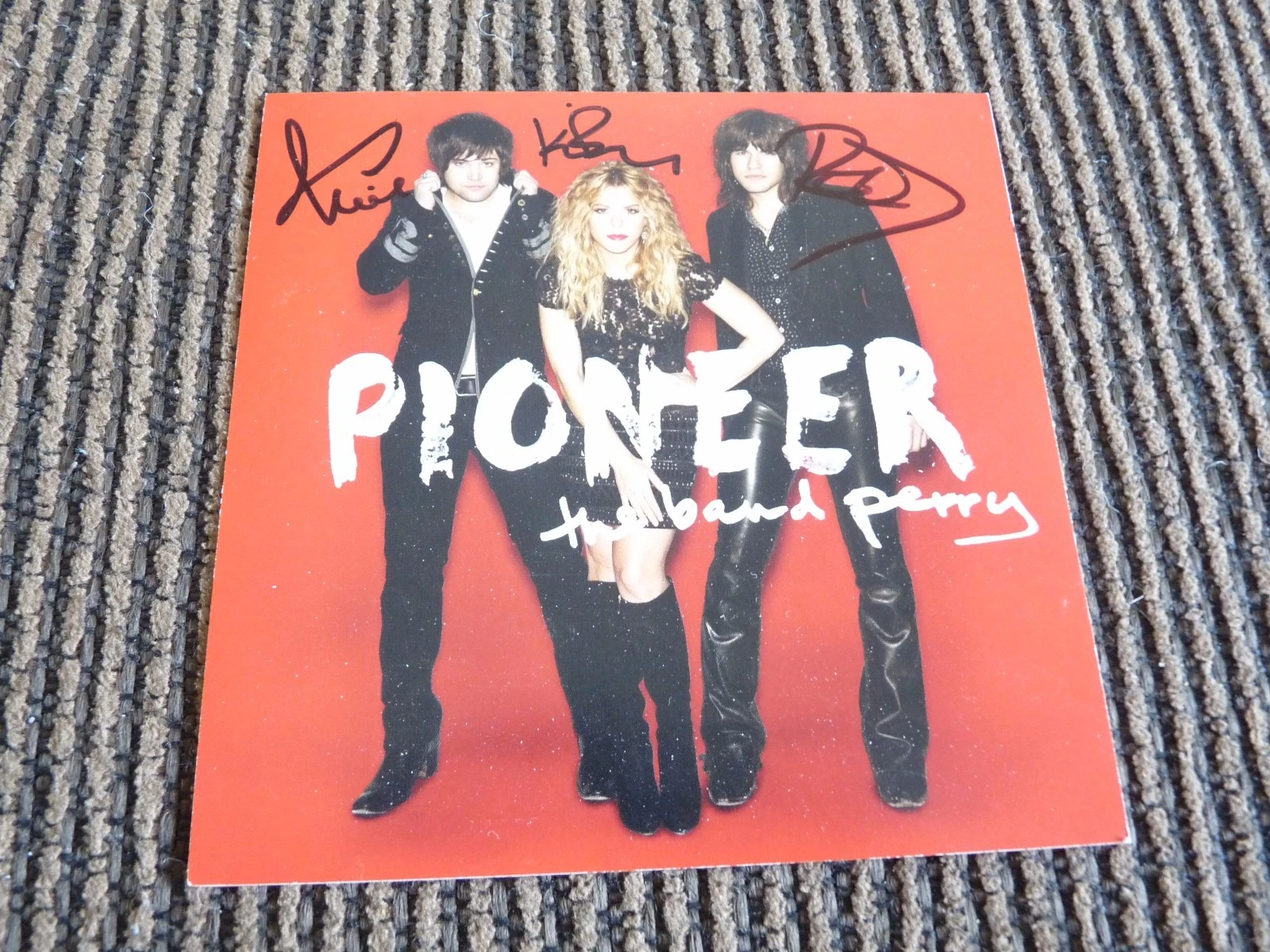 The Band Perrt Pioneer SEXYAutographed Signed CD All 3 Guaranteed
