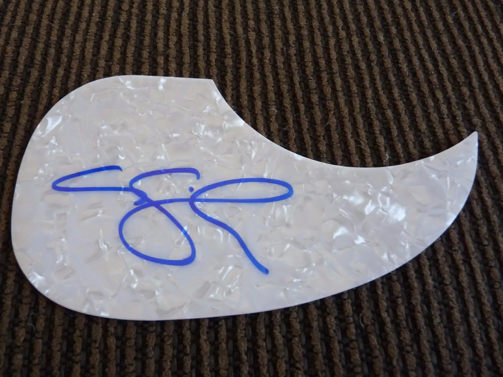CANAAN SMITH SEXY AUTOGRAPHED SIGNED COUNTRY GUITAR PICKGUARD GUARANTEED #2 COLLECTIBLE MEMORABILIA