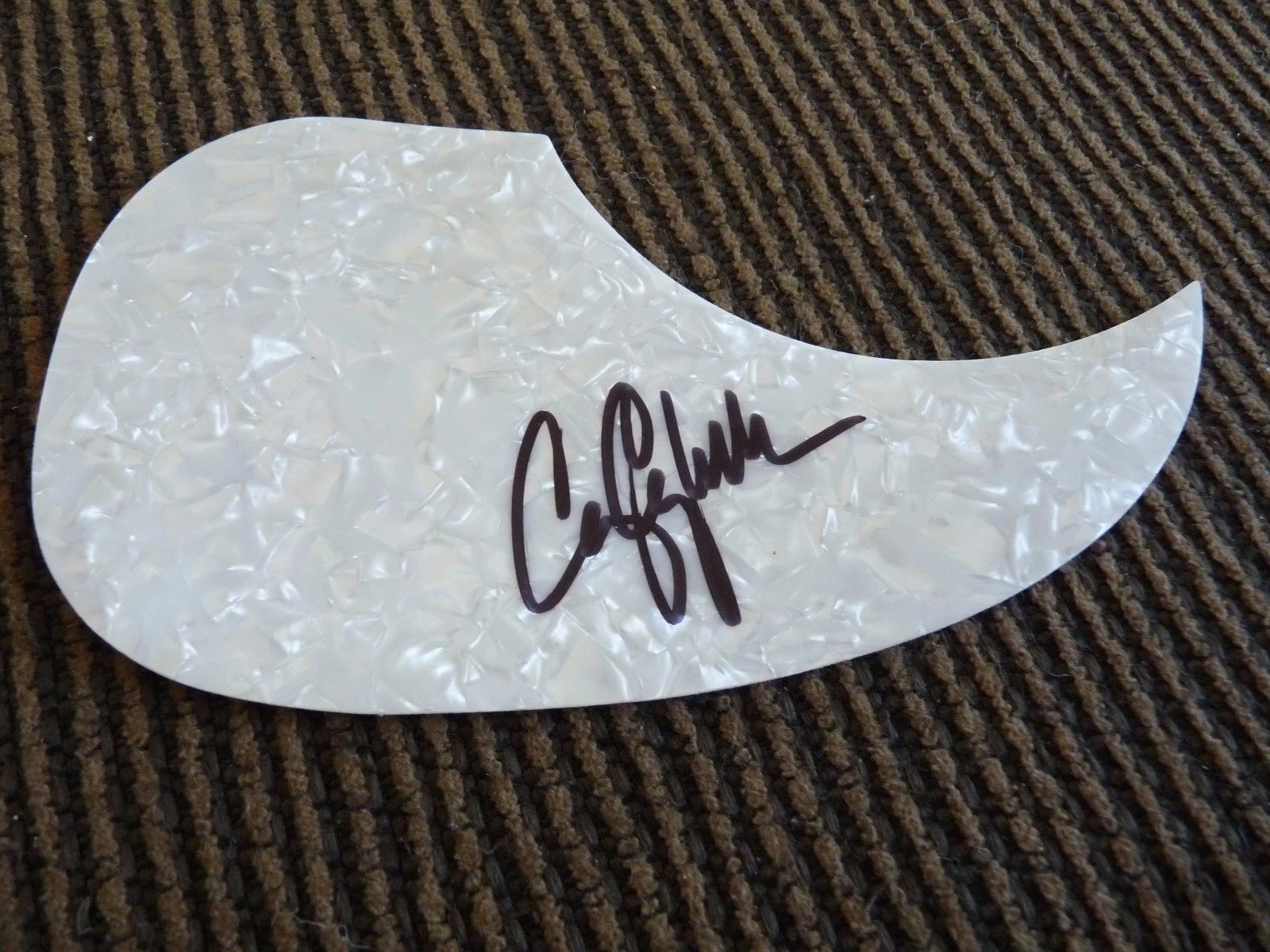 CRAIG CAMPBELL SEXY AUTOGRAPHED SIGNED COUNTRY GUITAR PICKGUARD GUARANTEED COLLECTIBLE MEMORABILIA