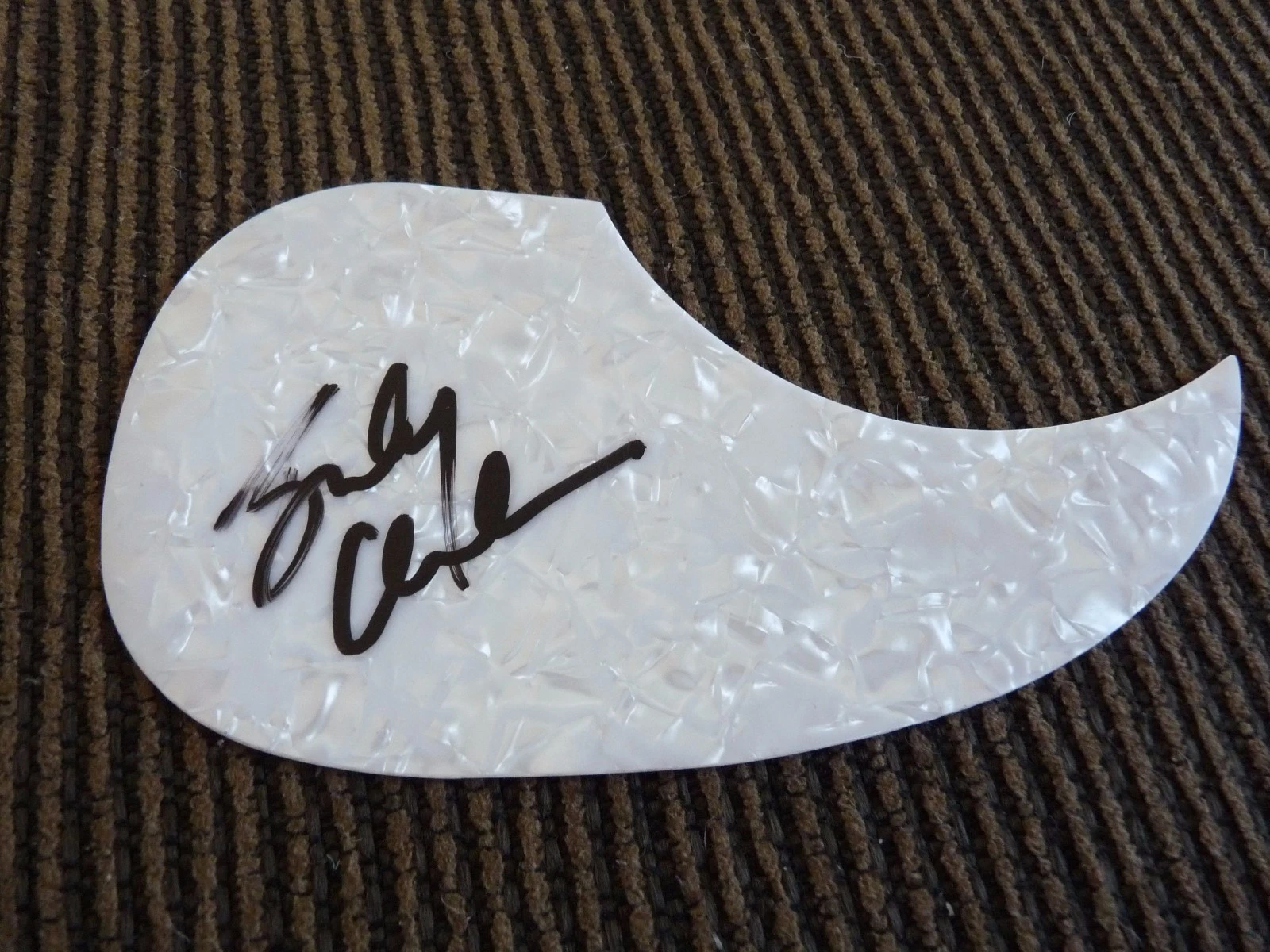 BRANDY CLARK SEXY AUTOGRAPHED SIGNED COUNTRY GUITAR PICKGUARD GUARANTEED COLLECTIBLE MEMORABILIA