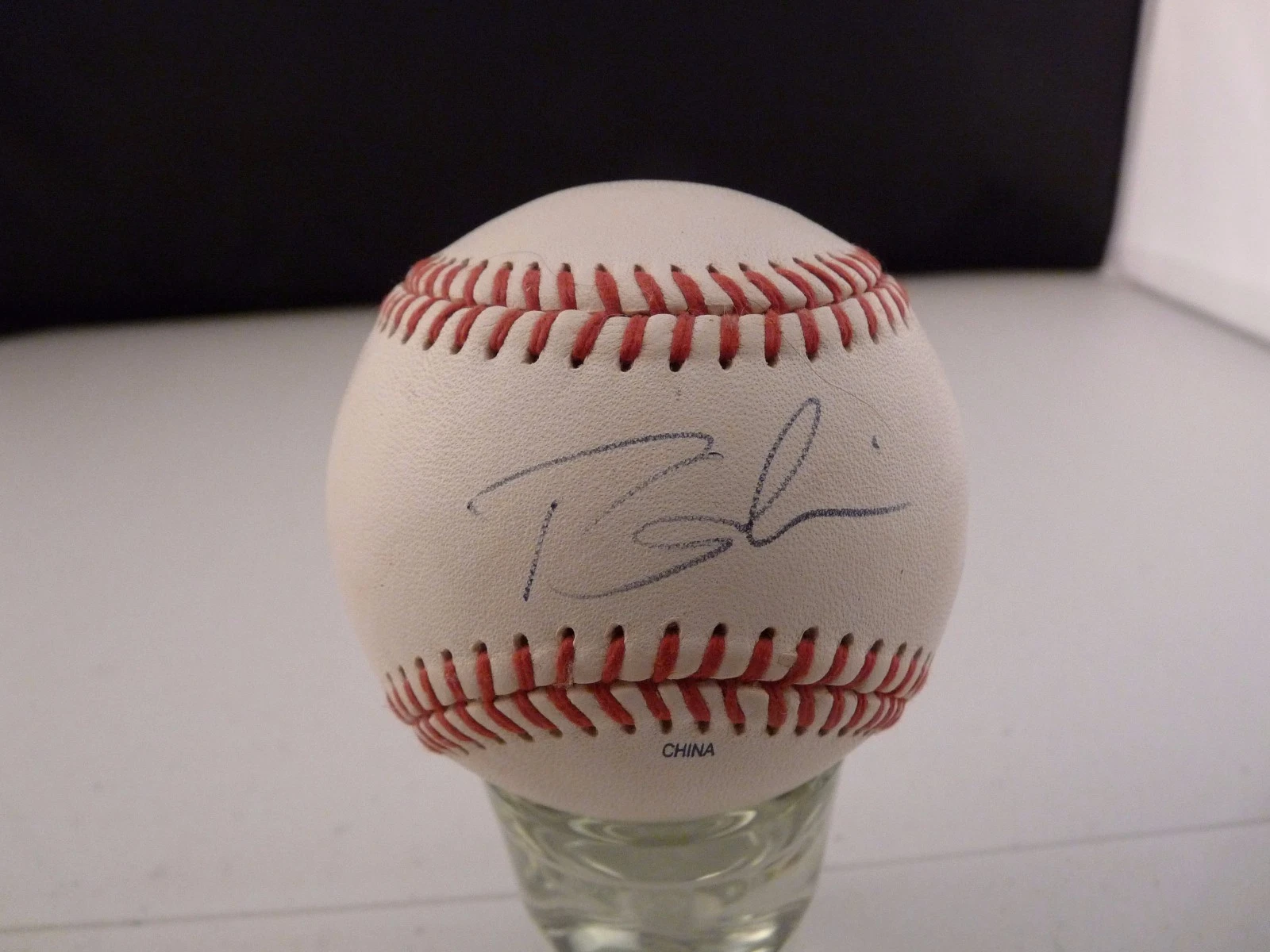 Tom Goodwin Signed Autographed OIL Baseball Ball Guaranteed
