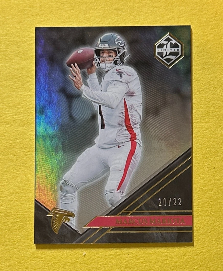 2022 PANINI LIMITED MARCUS MARIOTA FOTL /22 #5 FALCONS
