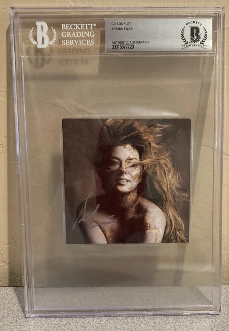 Shania Twain Signed Autographed 3.75