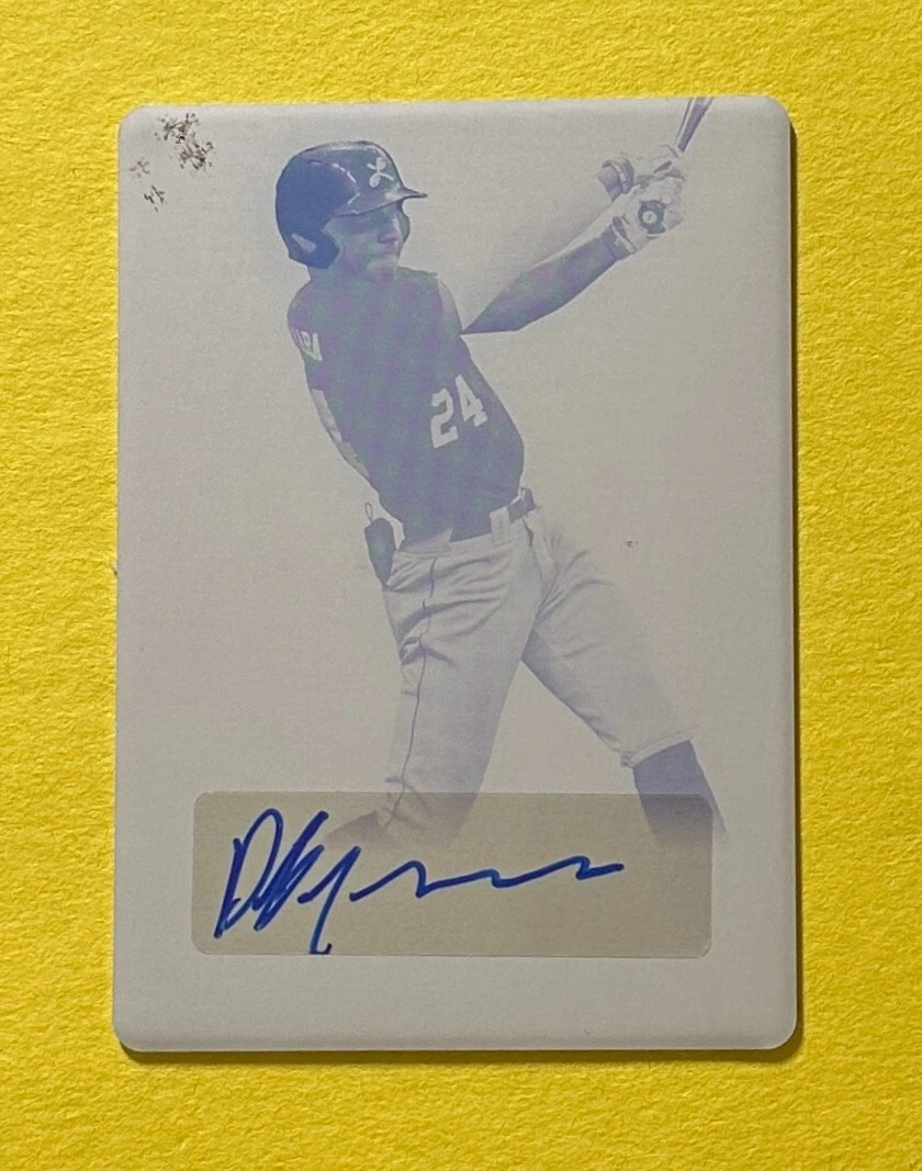 2021 LEAF PERFECT GAME DIEGO GUEVARA MAGENTA PLATE AUTO 1/1
