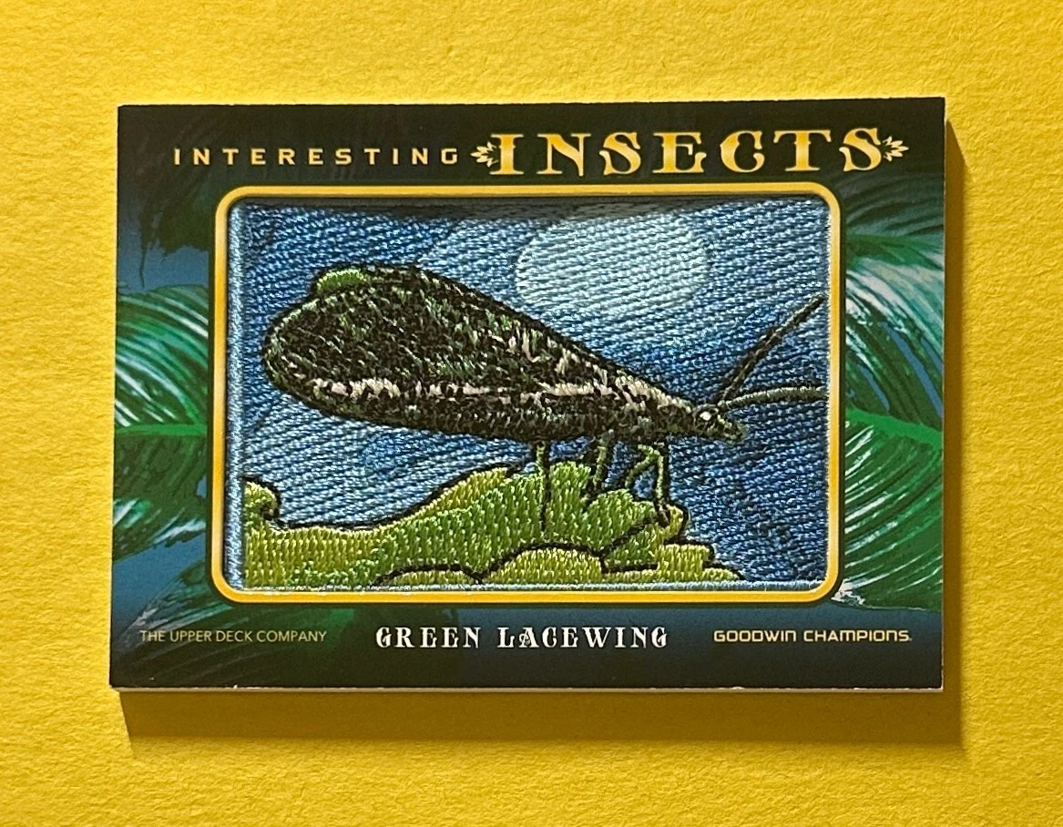 2022 UPPER DECK GOODWIN CHAMPIONS GREEN LACEWING PATCH #IP-59

