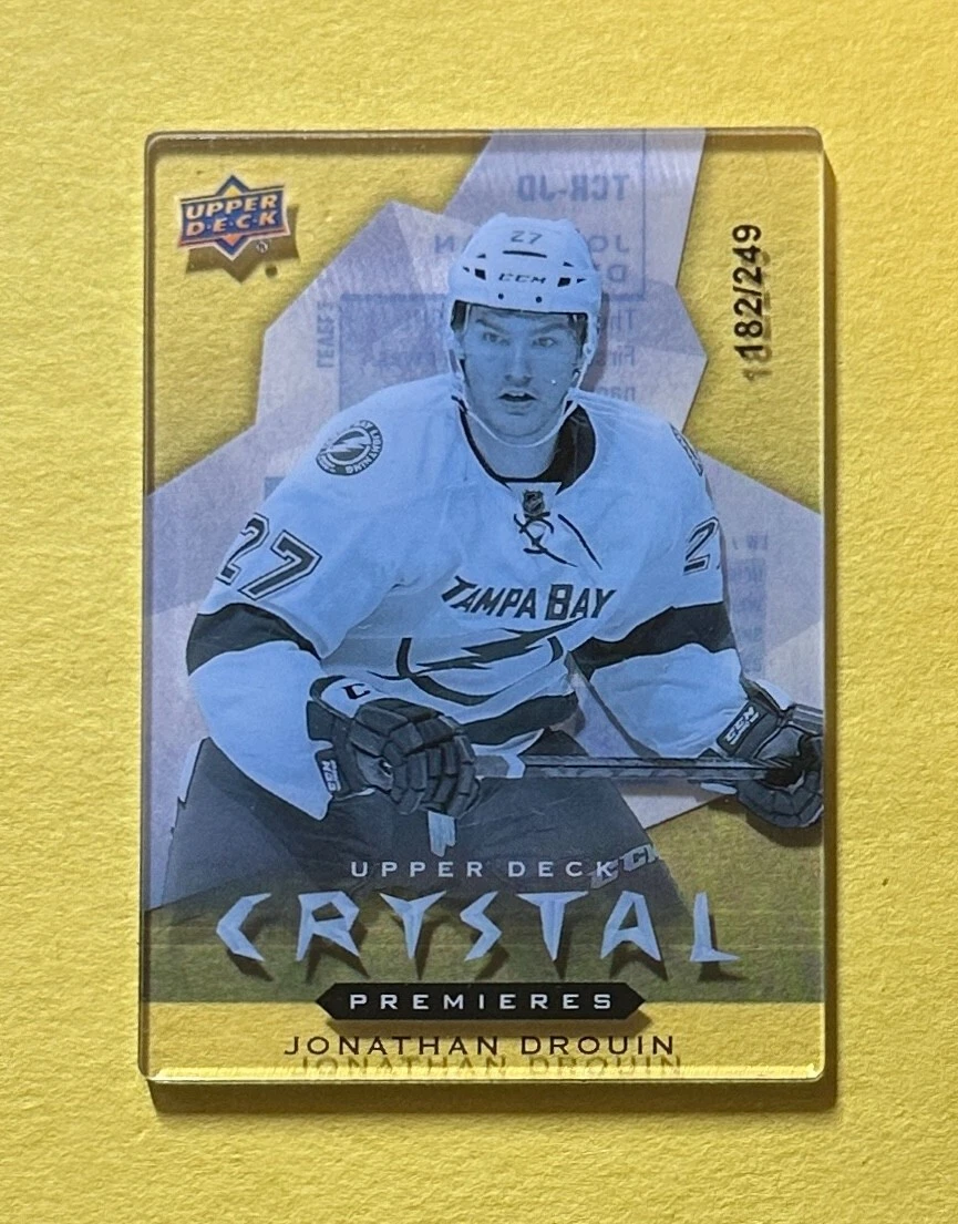 2014-15 UPPER DECK TRILOGY JONATHAN DROUIN CRYSTAL PREMIERES /249 #TCR-JD
