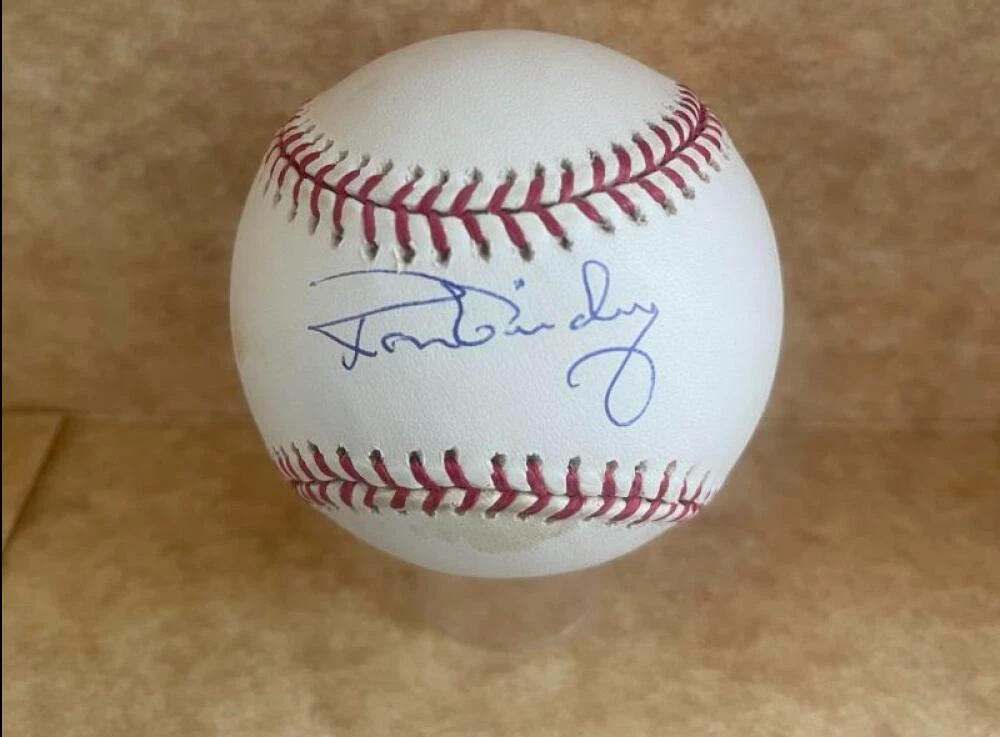 RON GUIDRY YANKEES SIGNED AUTOGRAPHED M.L. BASEBALL BECKETT AUTH
