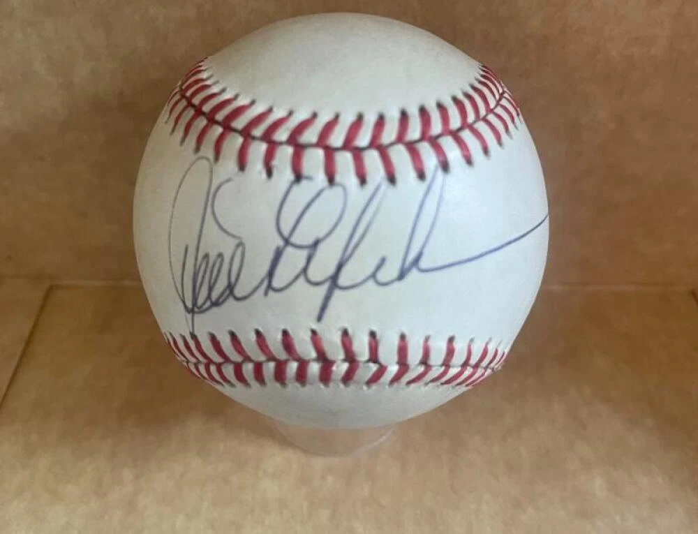 JIM LEFEBVRE ROY 65 DODGERS SIGNED AUTOGRAPHED N.L. BASEBALL BECKETT AUTH
