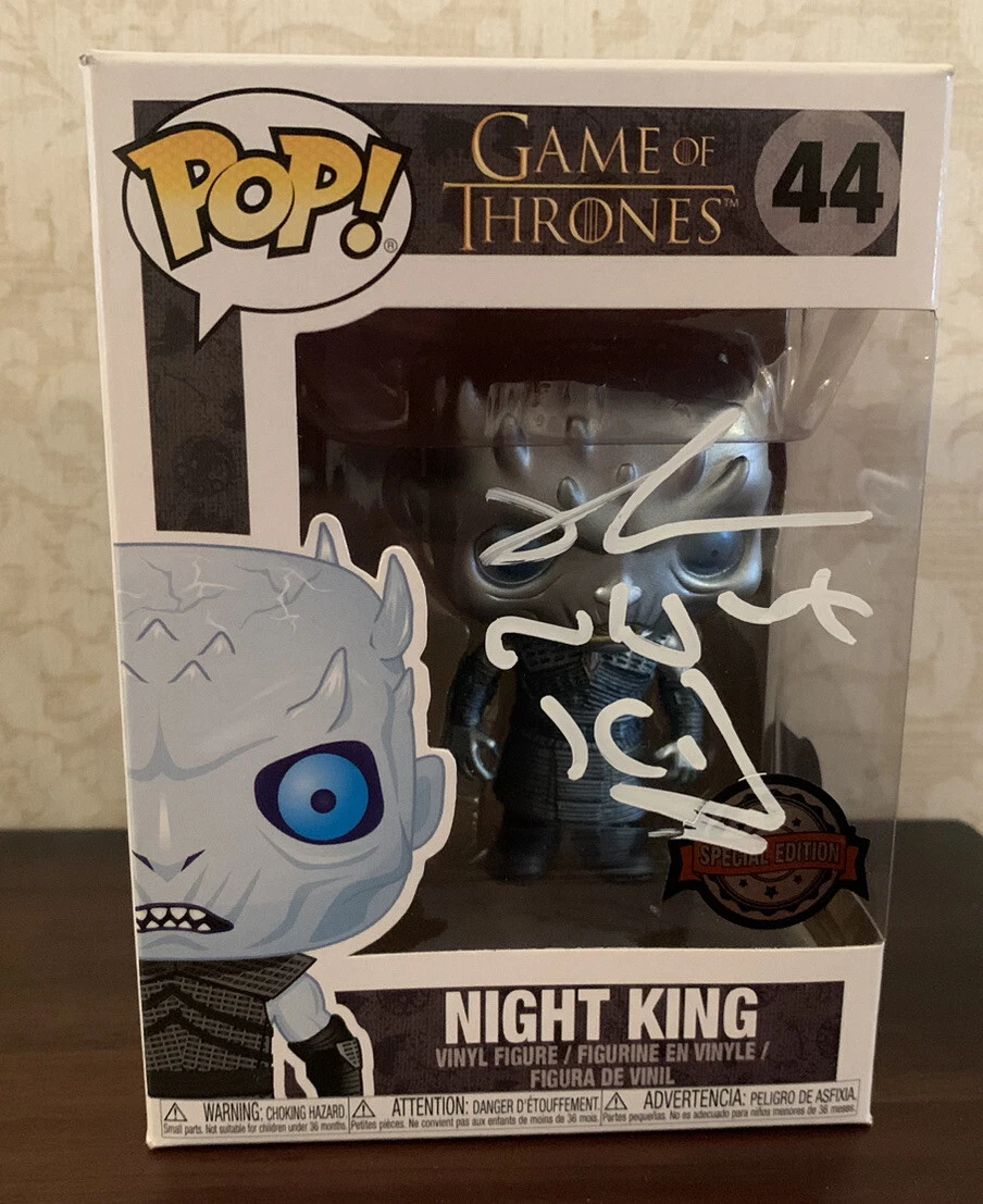 Richard Brake G.O.T. Night King Signed Autographed Pop Figure 44 BAS Certified
