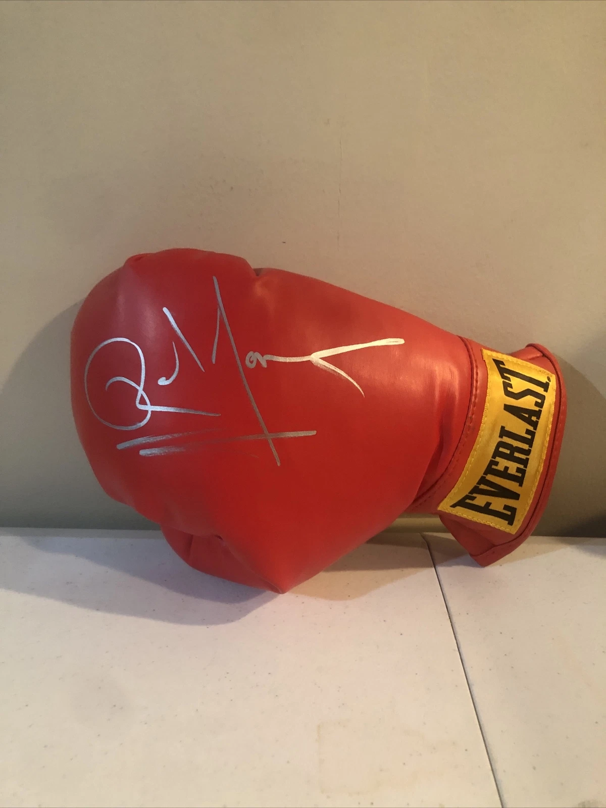 RAUL MARQUEZ SIGNED AUTOGRAPH EVERLAST BOXING GLOVE COA CHAMP 1992 OLYMPICS

