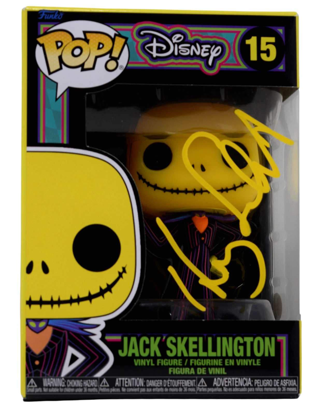Henry Selick Signed Funko Pop Nightmare Before Christmas Jack Skellington BAS
