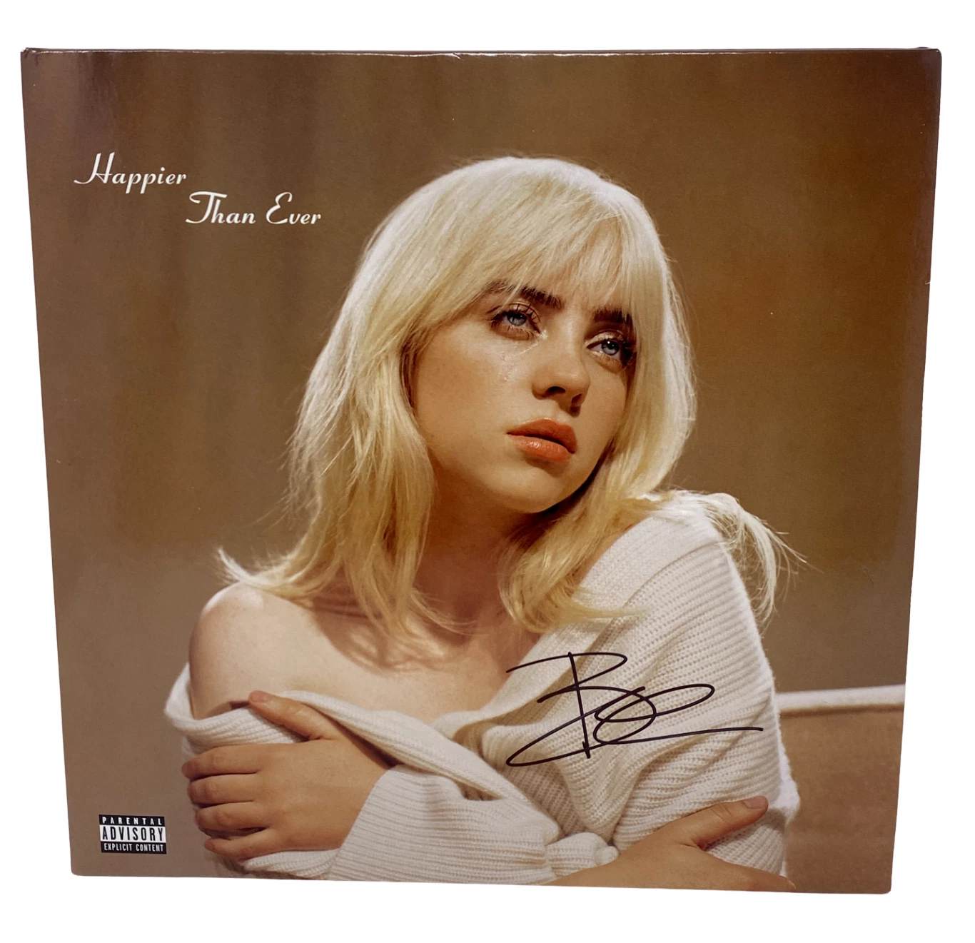 Billie Eilish Signed Autograph Happier Than Ever Vinyl Record Album LP ACOA COA
