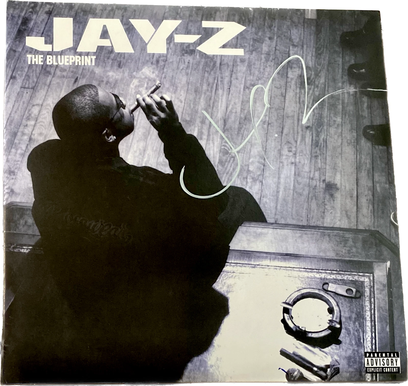 Jay-Z Signed The Blueprint Vinyl Record Album LP Autograph Sean Carter ACOA COA
