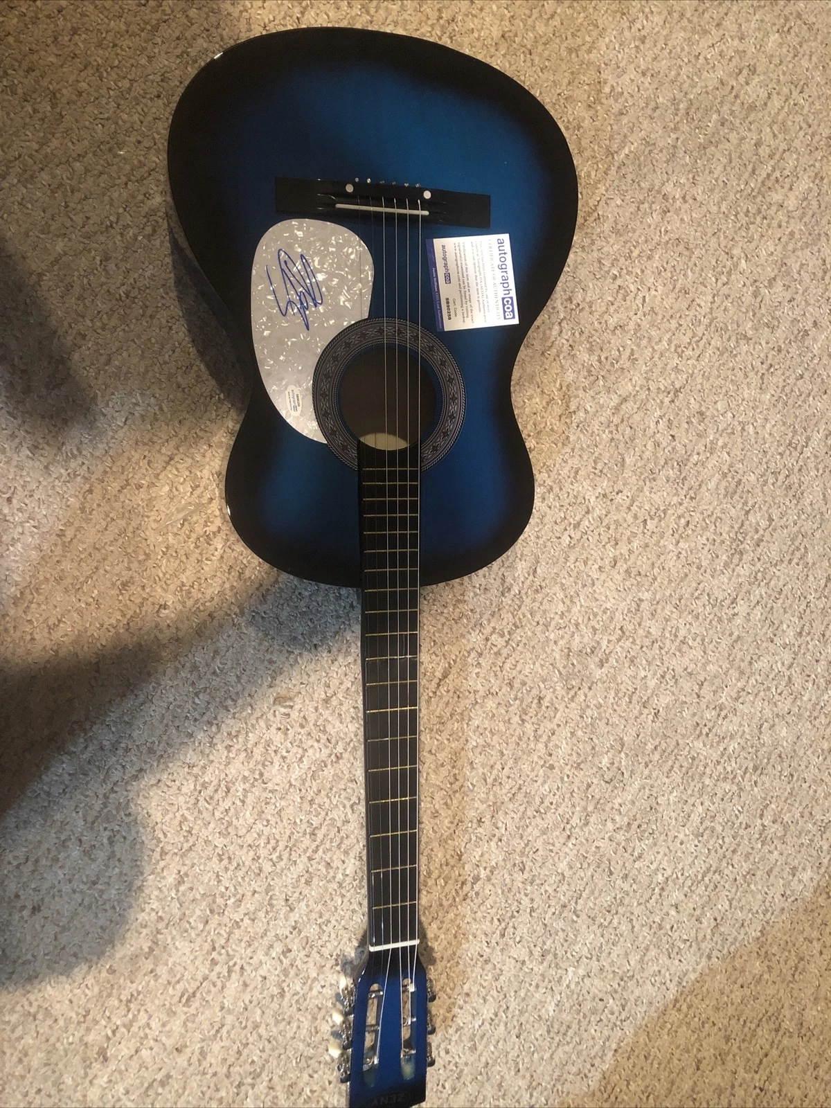 GEORGE BIRGE SIGNED AUTOGRAPH 38” ACOUSTIC GUITAR ACOA COUNTRY MIND ON YOU
