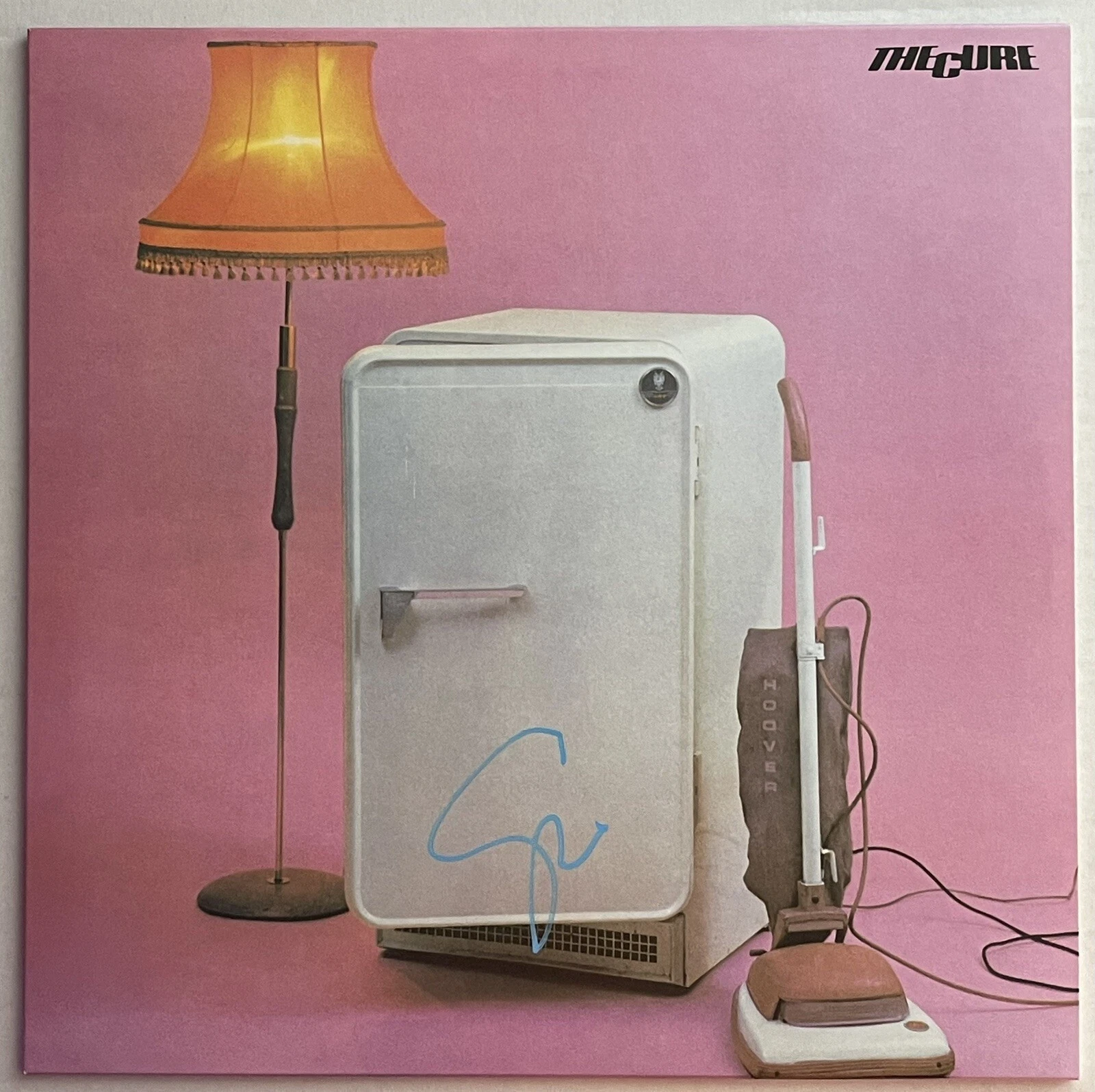 Simon Gallup Signed Autographed The Cure Three Imaginary Boys Vinyl Album JSA
