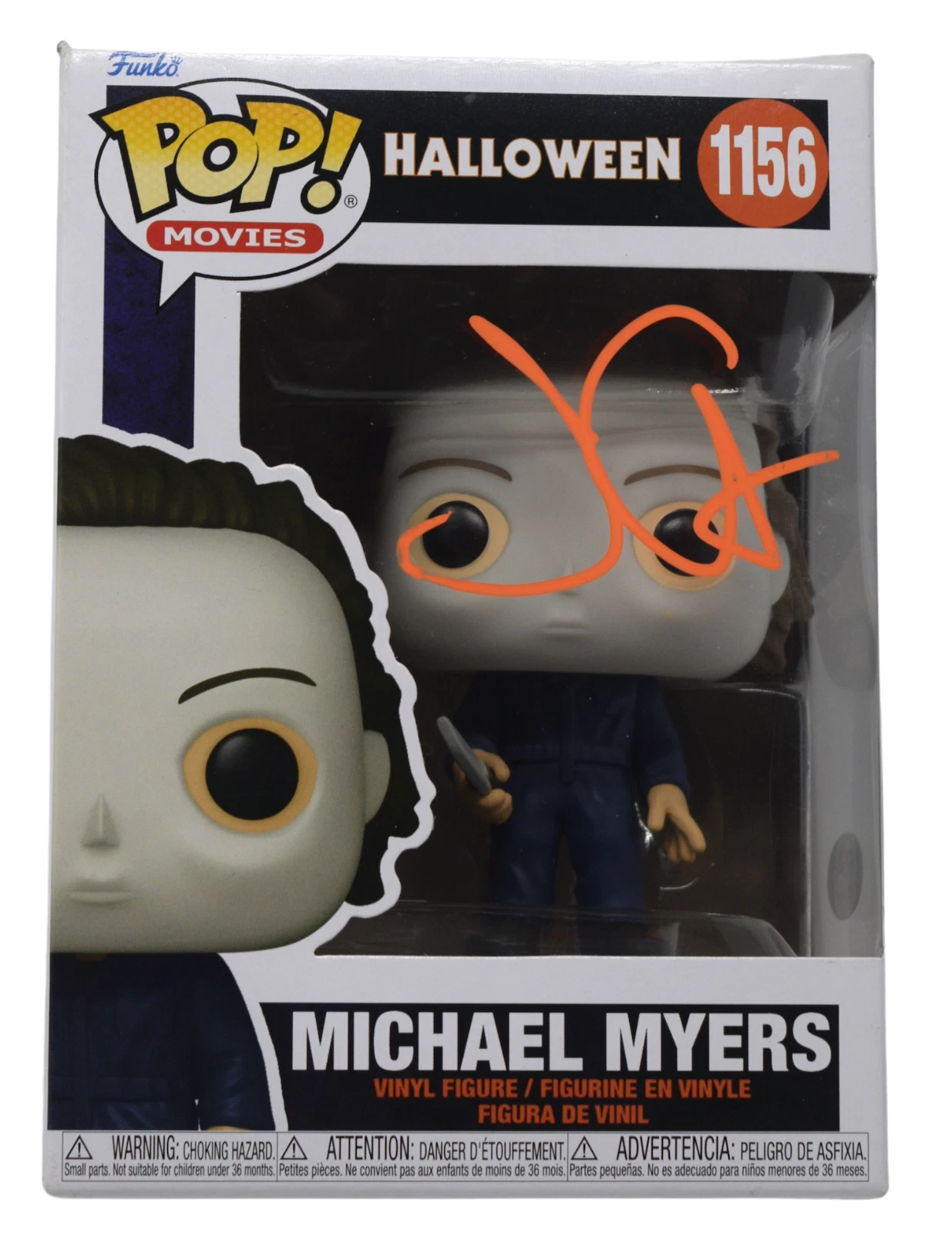 John Carpenter Signed Autograph Funko Pop Halloween Michael Myers PSA/DNA COA
