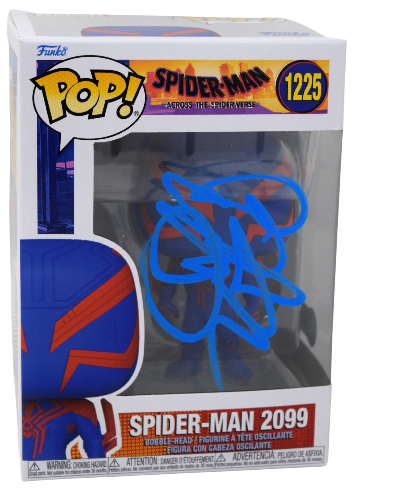 Phil Lord Signed Funko Pop Spider-Man 2099 Across the Spider-Verse 1225 BAS COA
