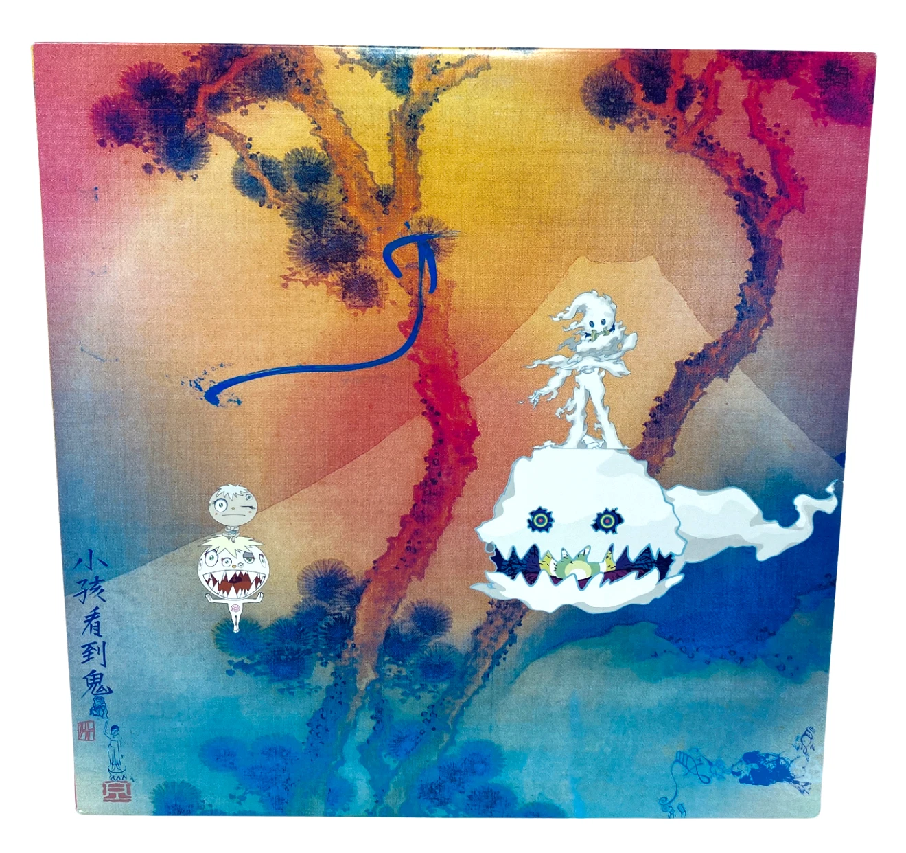 Kanye West Signed Autograph Kids See Ghosts Vinyl Record Album LP Yeezy ACOA COA
