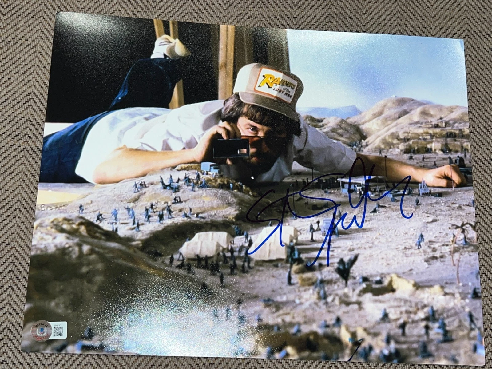 STEVEN SPIELBERG SIGNED AUTOGRAPH 11x14 PHOTO INDIANA JONES FORD BECKETT BAS X1
