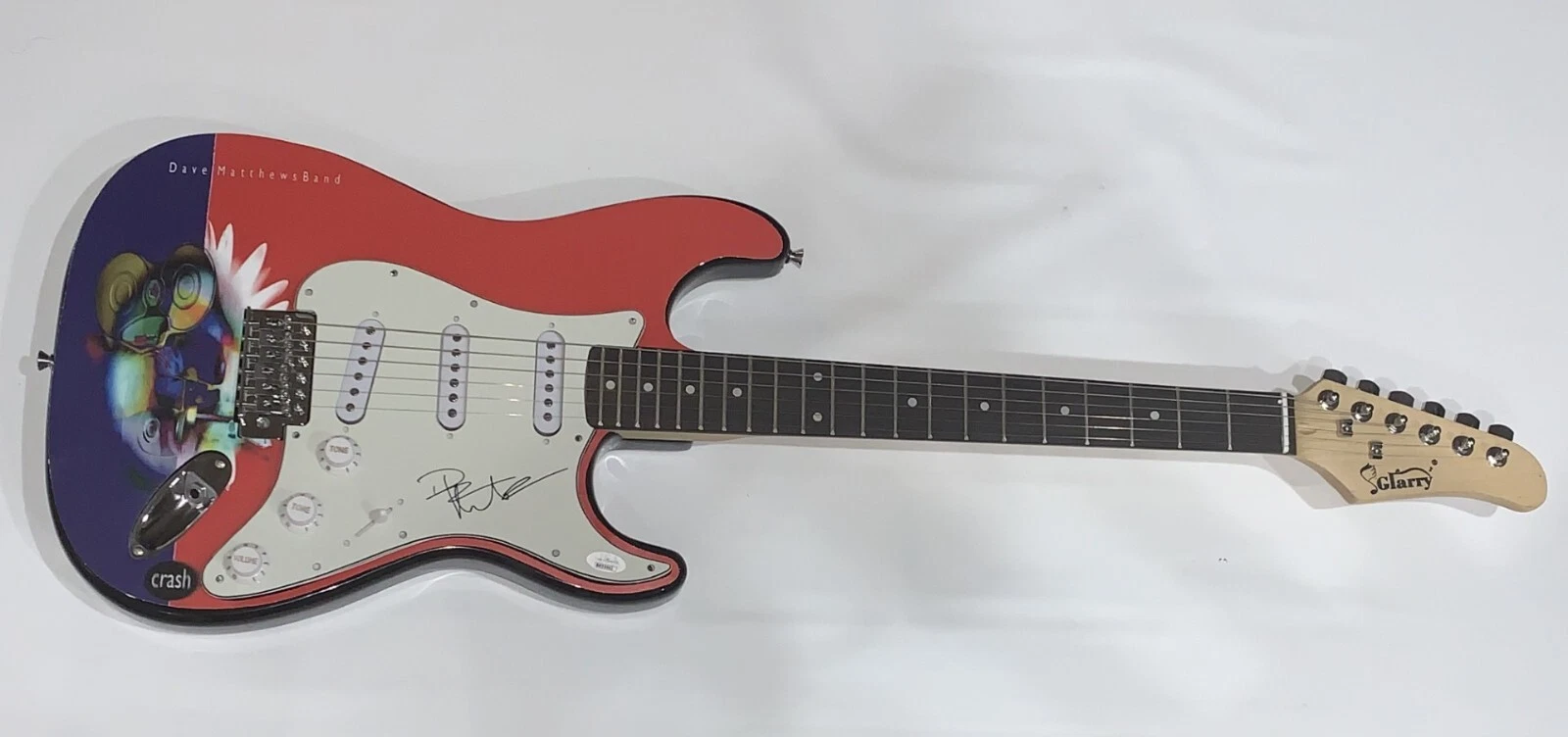 DAVE MATTHEWS BAND SIGNED GUITAR LOT DAVE STEFAN CARTER BOYD CRASH ALL 4 JSA COA
