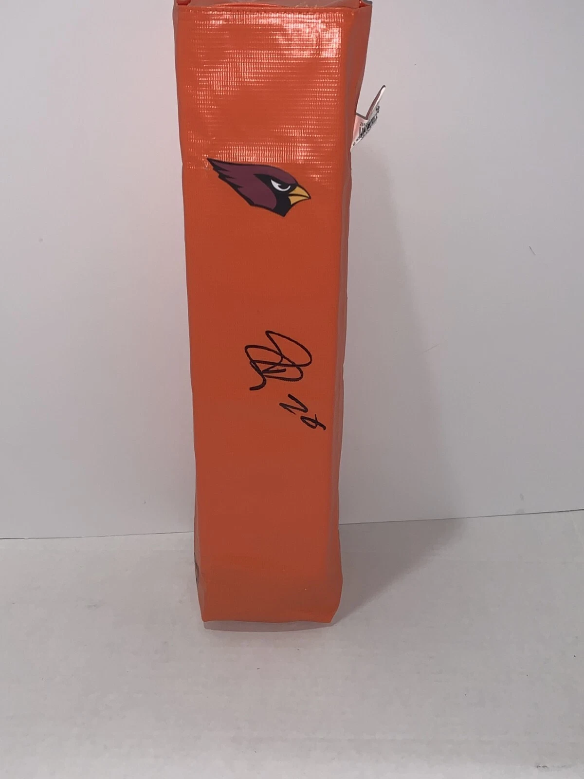 PATRICK PETERSON SIGNED TOUCHDOWN PYLON ARIZONA CARDINALS HOF FOOTBALL

