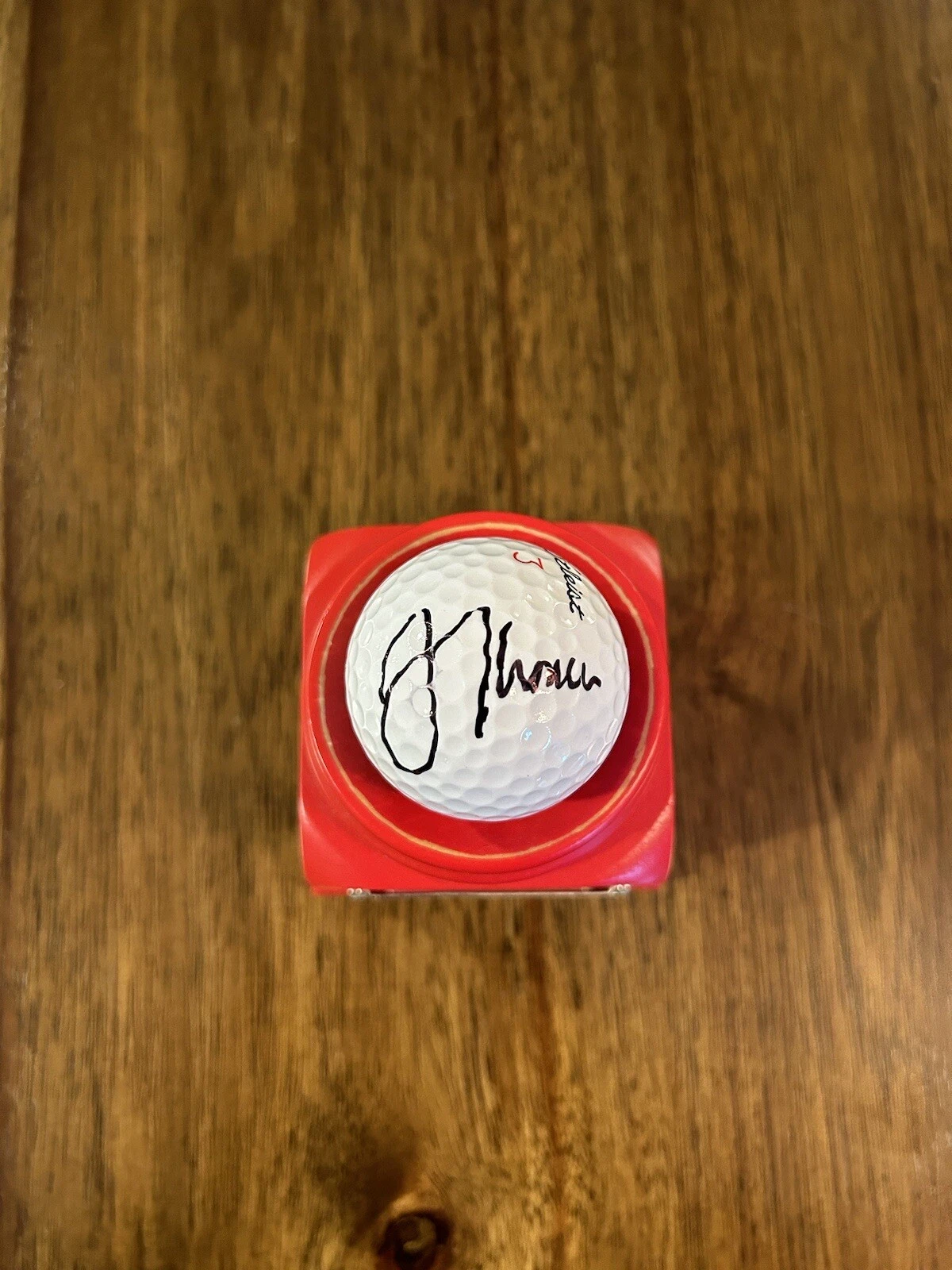 Justin Thomas Signed Autograph Titleist Golf Ball PGA Championship Winner PROOF
