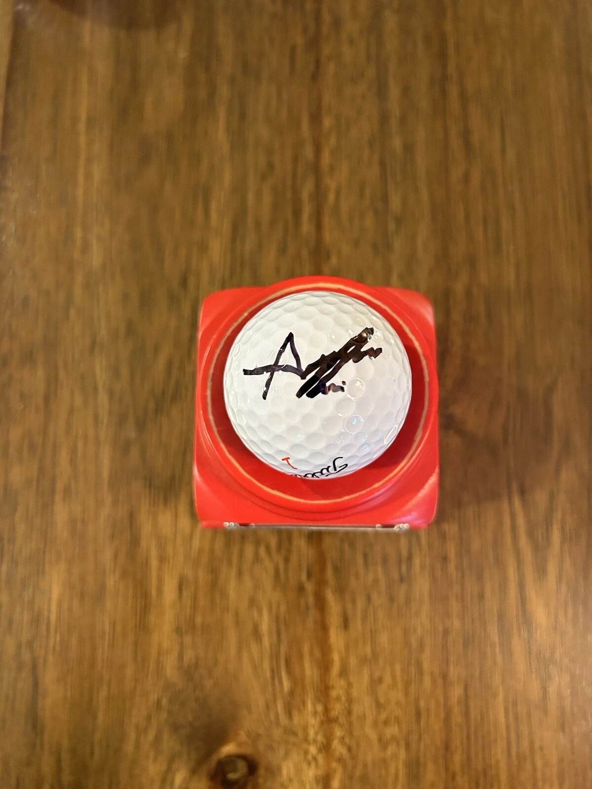 Aaron Rai Signed Autograph Titleist Golf Ball PGA Tour Golfer PROOF
