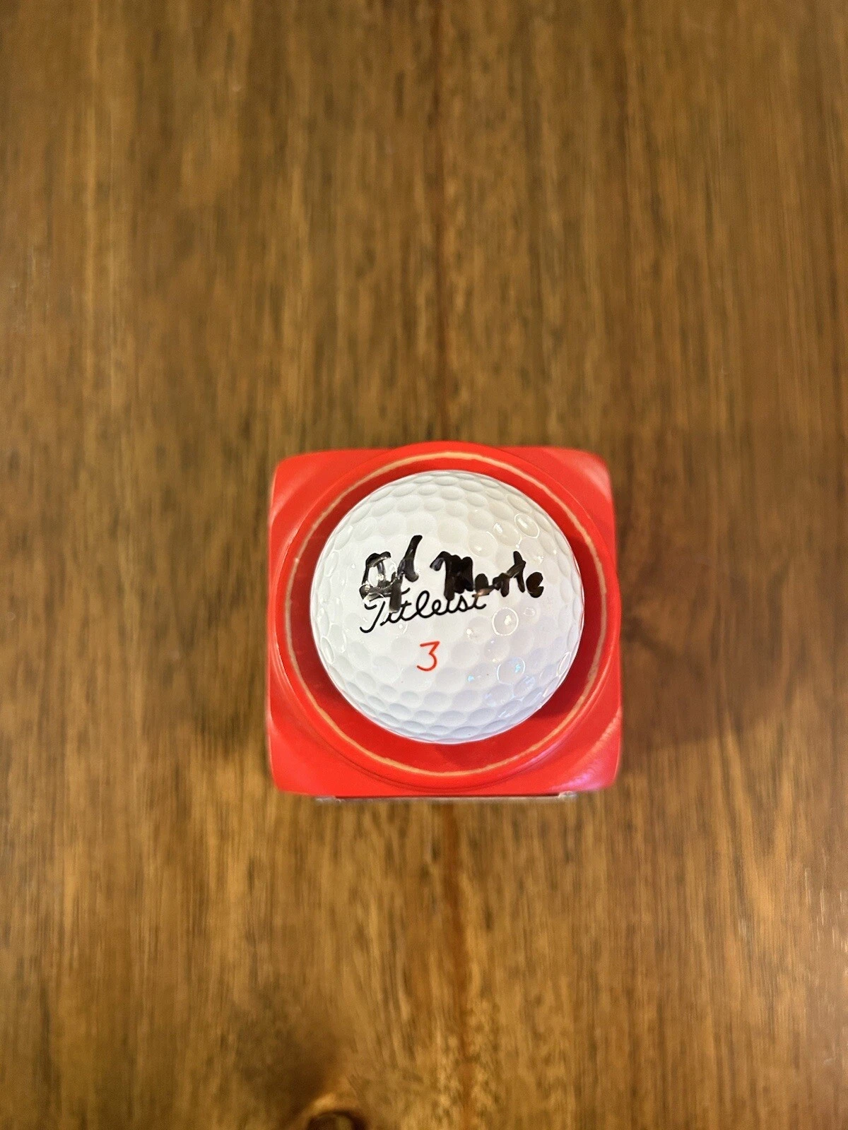 Dylan Menante Signed Autograph Titleist Golf Ball PGA Tour Golfer
