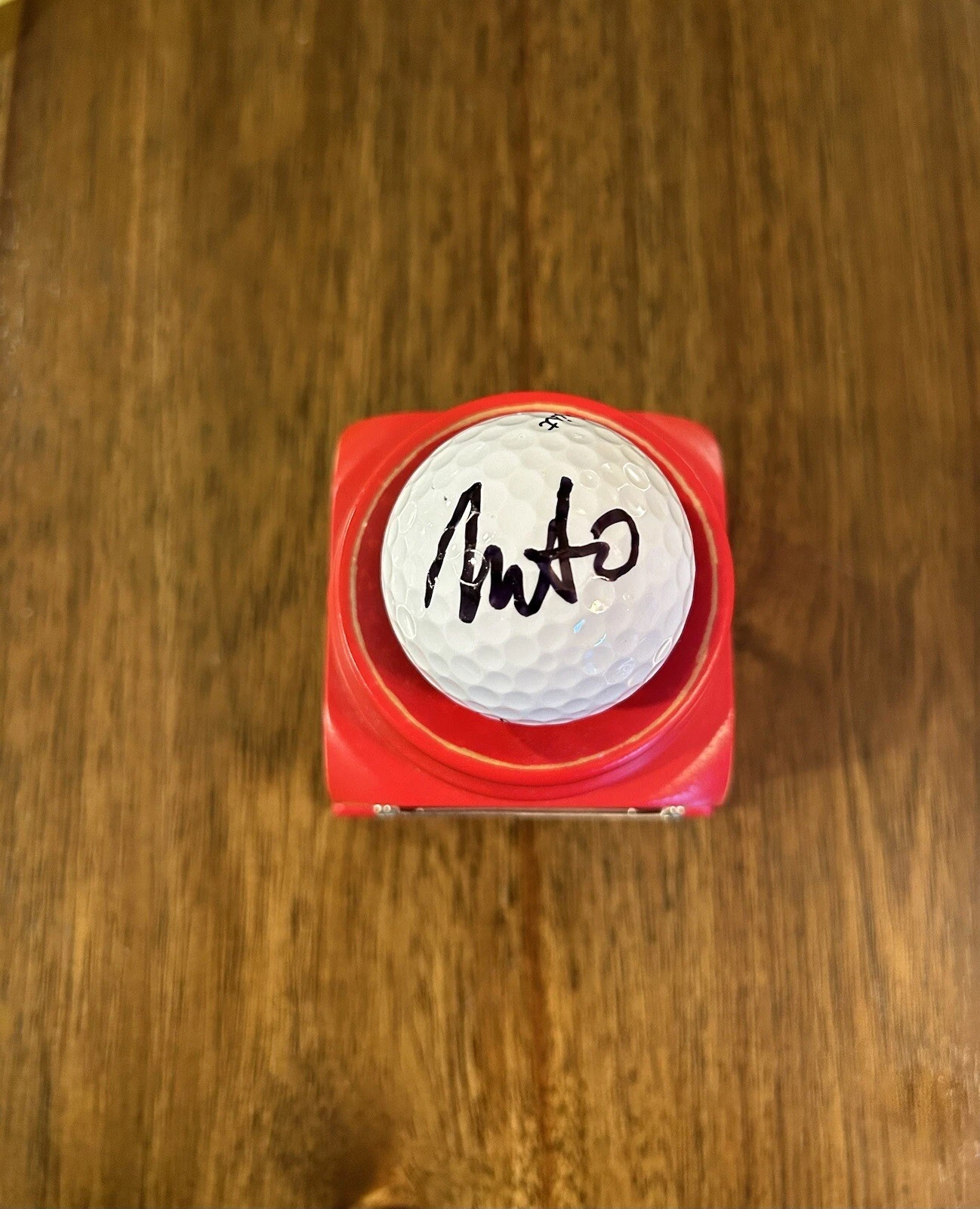 Mito Pereira Signed Autograph Titleist Golf Ball PGA Tour Liv Golf
