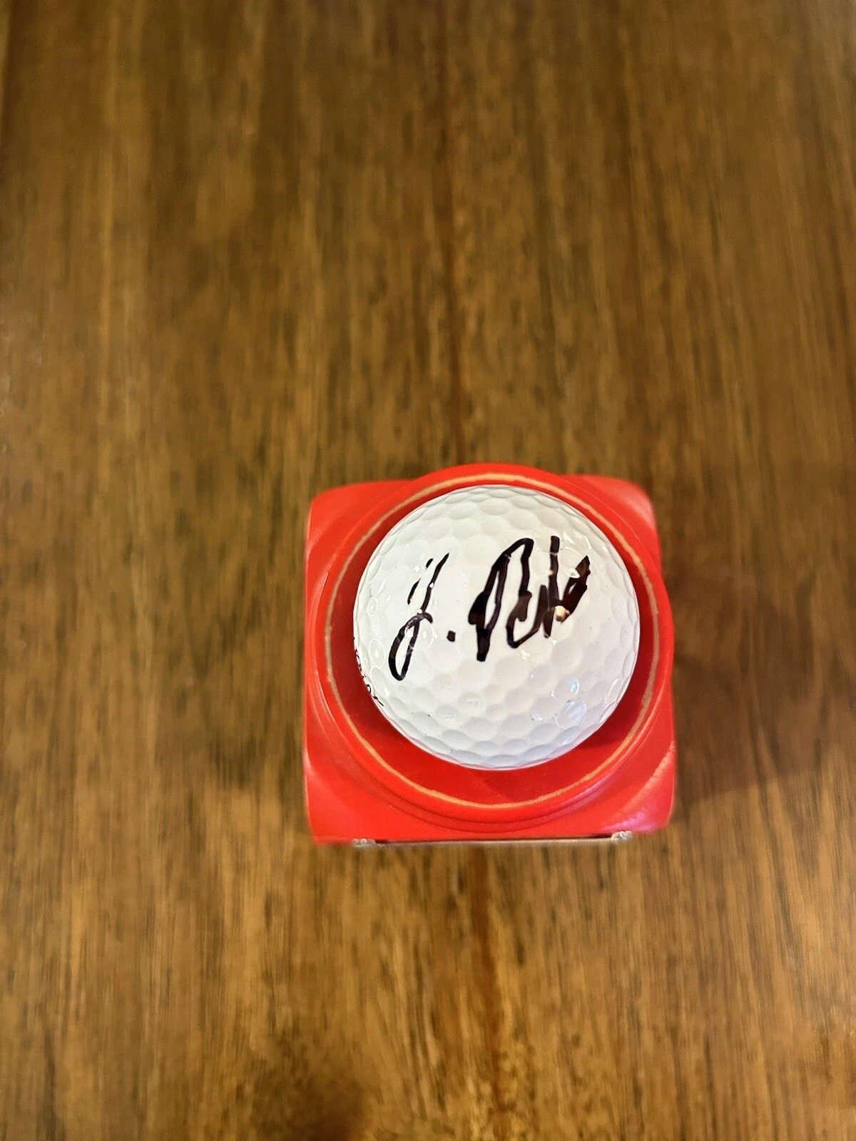 John Pak Signed Autograph Titleist Ball PGA Tour Golfer
