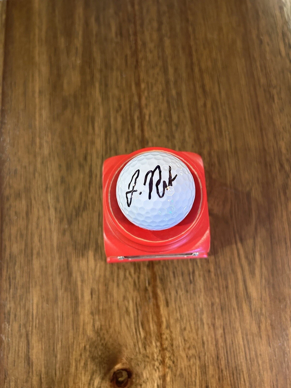 John Pak Signed Autograph Titleist Ball PGA Tour Golfer
