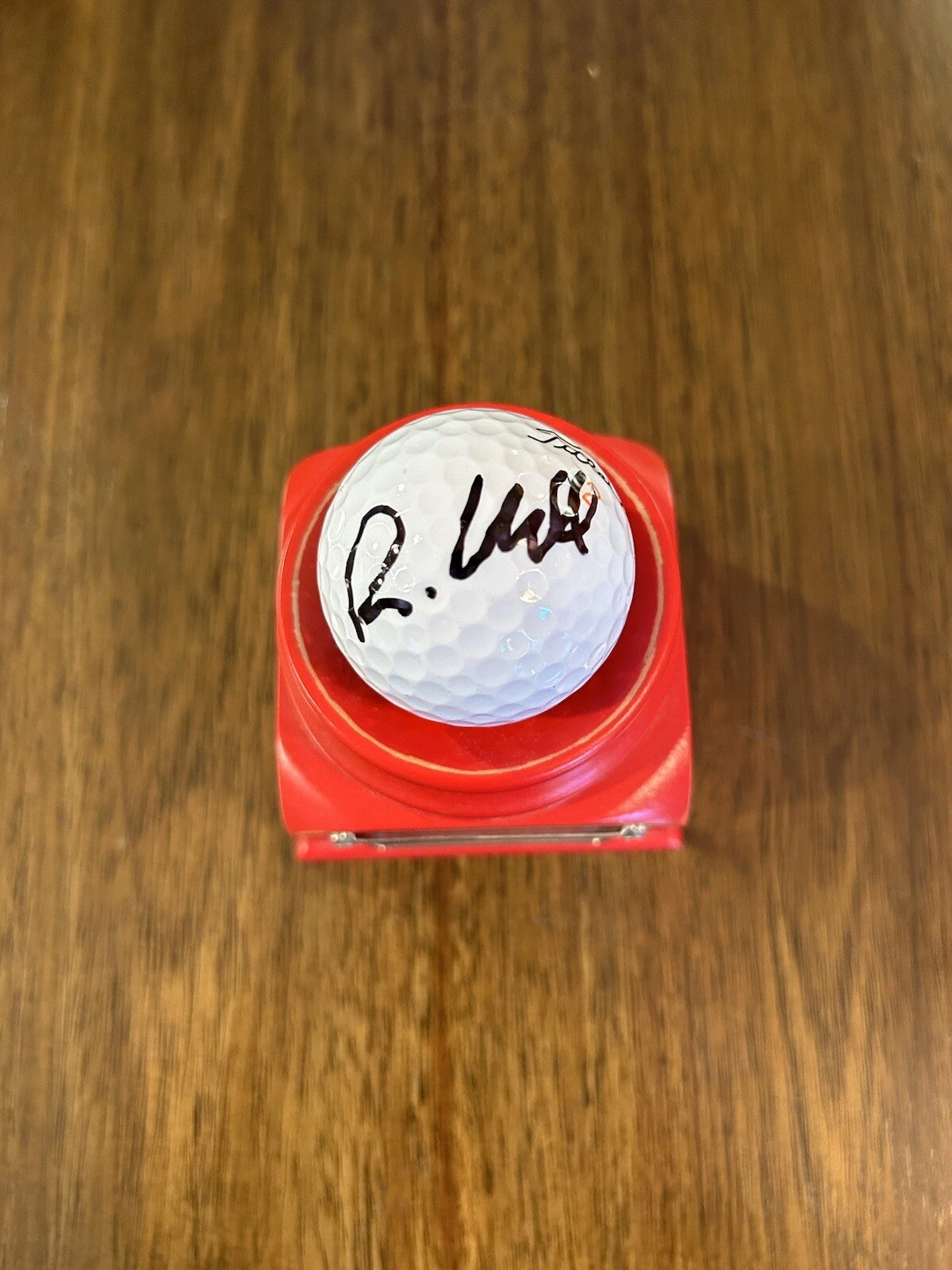 Ryan Hall Signed Autograph Titleist Golf Ball PGA Tour Golfer
