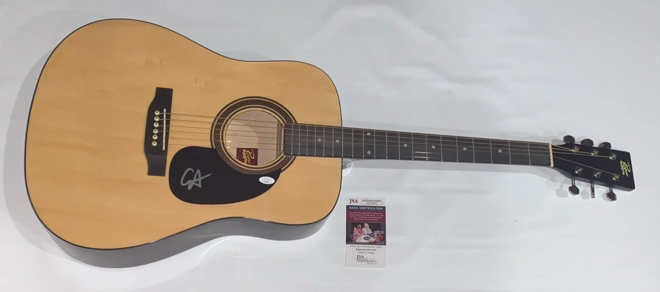GRACIE ABRAMS SIGNED FULL SIZE NATURAL ACOUSTIC GUITAR GOOD RIDDANCE JSA COA
