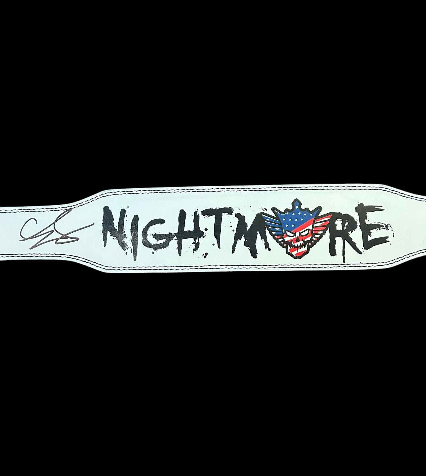 ‘CODY RHODES’ WWE STAR SIGNED AUTOGRAPH OFFICIAL AMERICAN NIGHTMARE BELT PROOF COLLECTIBLE MEMORABILIA